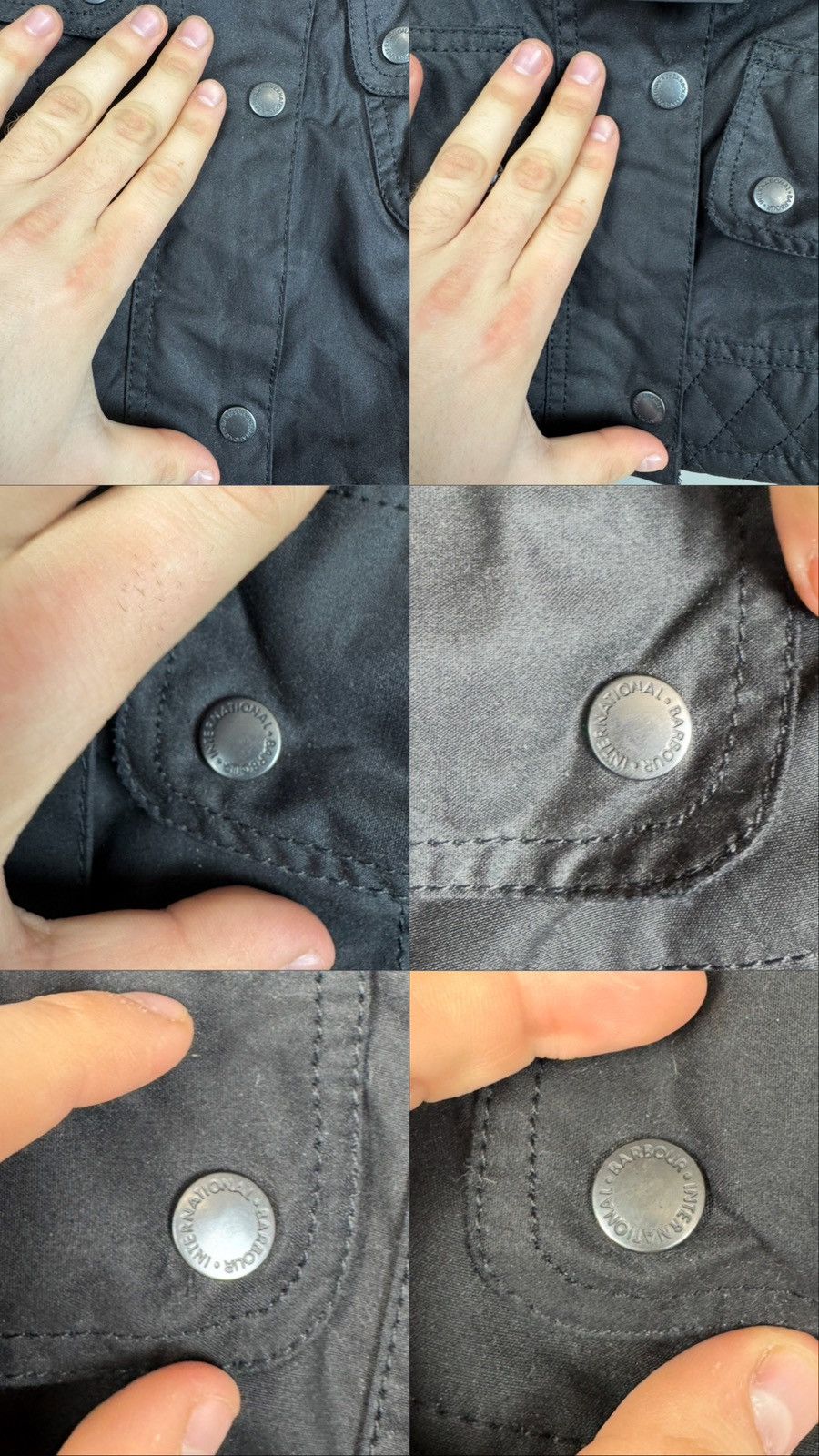 Barbour Barbour International Dera Wax Jacket Women’s Size UK 8 Size S / US 4 / IT 40 - 9 Thumbnail