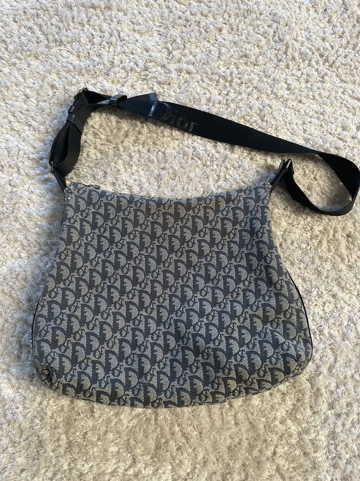 Dior × Vintage 🔥 Christian Dior Shoulder Bag Vintage Oblique Size ONE SIZE - 1 Thumbnail