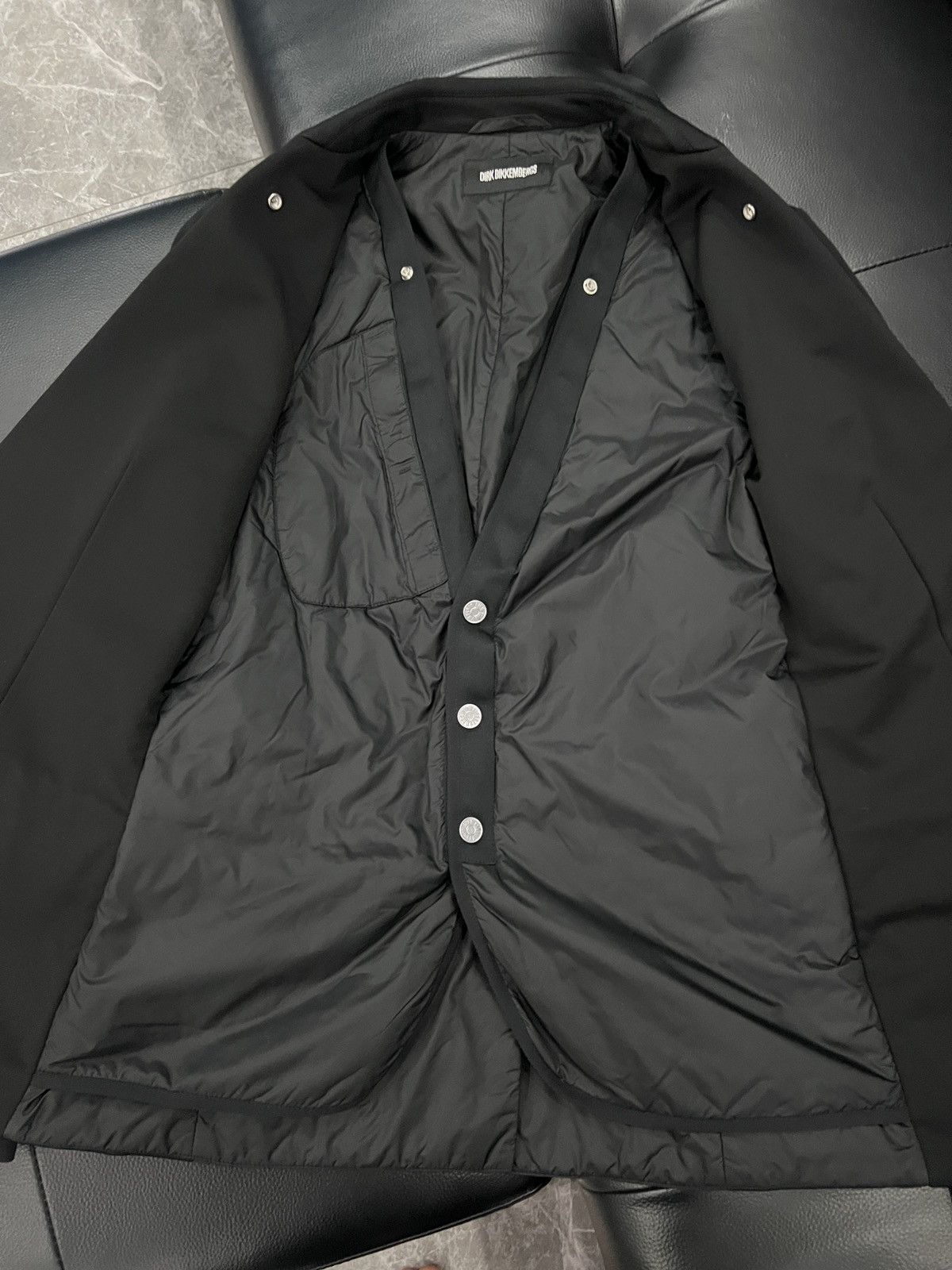 Dirk Bikkembergs Dirk Bikkembergs Down Panel Hybrid Blazer Jacket Size US M / EU 48-50 / 2 - 5 Thumbnail