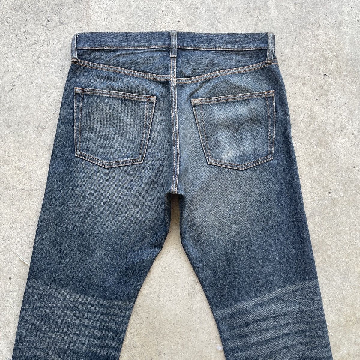 Japanese Brand Japanese Brand Gu Distressed Rusty Faded Denim Jeans Pants Size US 33 - 8 Thumbnail