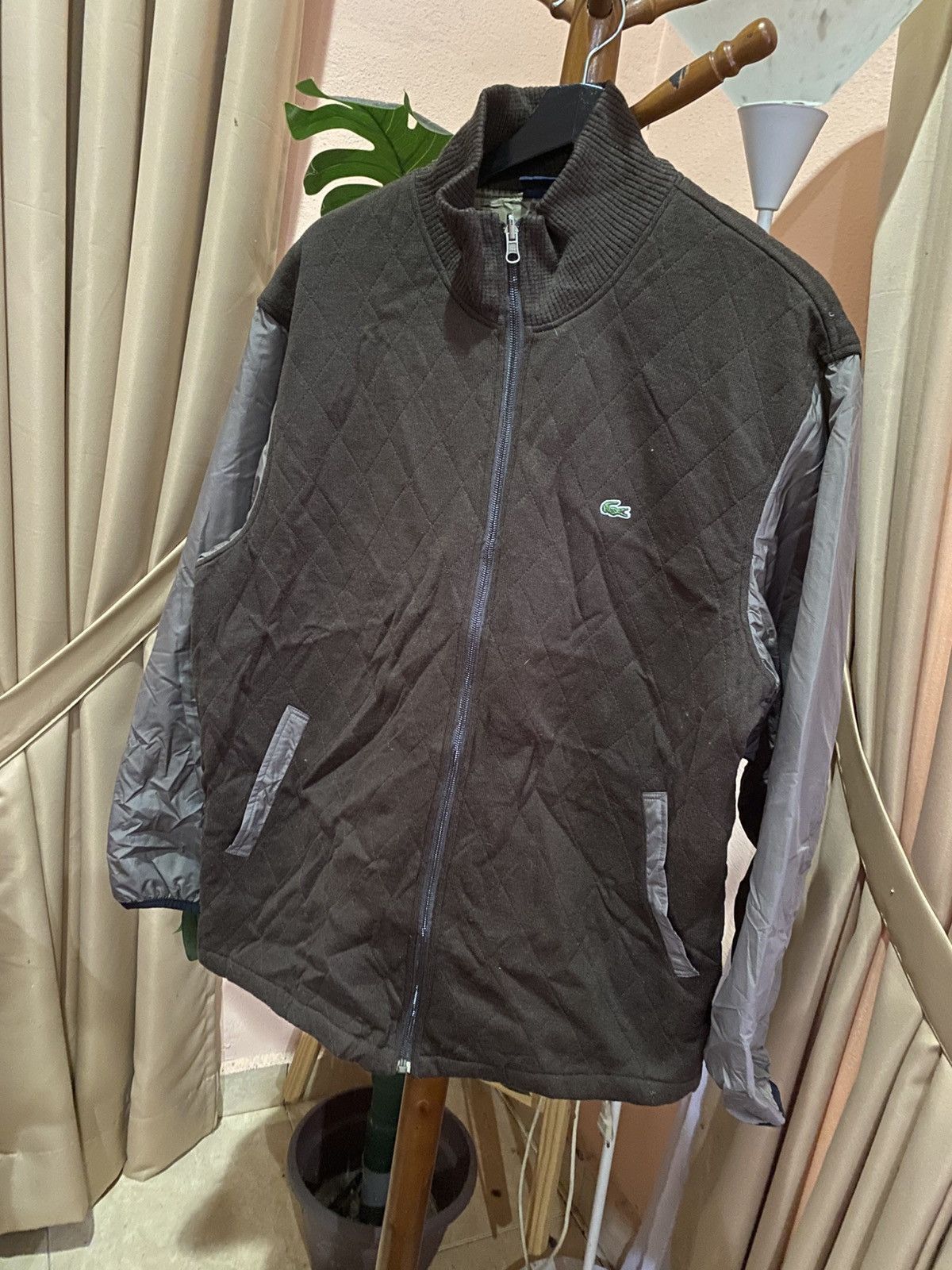 Lacoste VINTAGE LACOSTE QUILTED JACKET Size US L / EU 52-54 / 3 - 2 Thumbnail