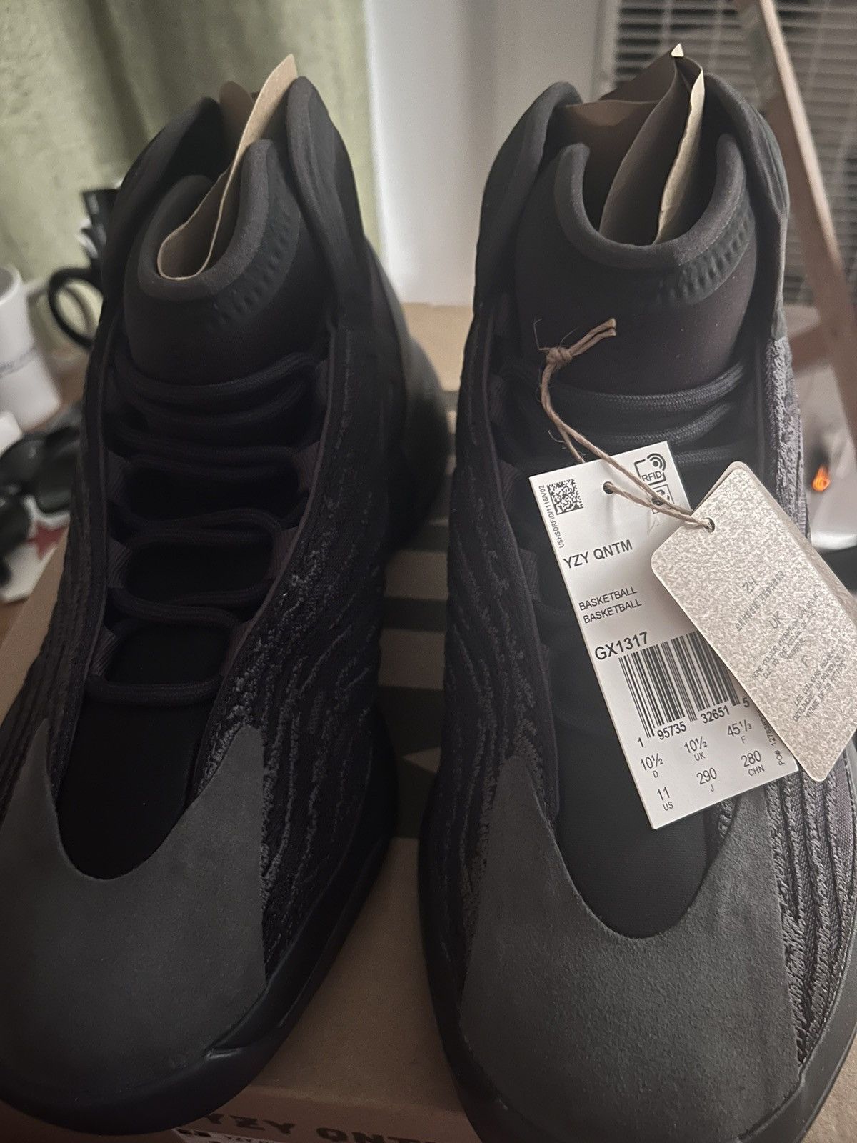 Adidas × Kanye West Size 11 - adidas Yeezy Quantum Onyx Size US 11 / EU 44 - 8 Thumbnail