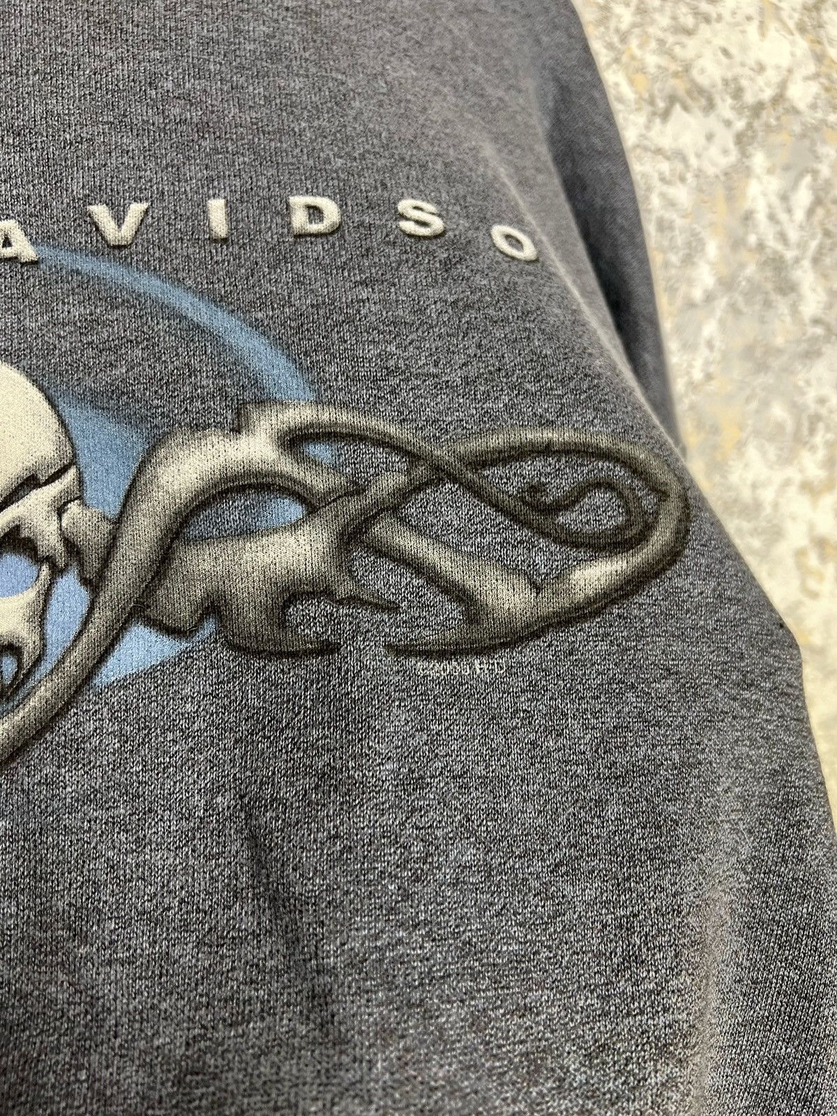 West Coast Choppers Vintage Harley Davidson Battlefield Sweatshirt Big Logo 2005 Size US XL / EU 56 / 4 - 5 Thumbnail