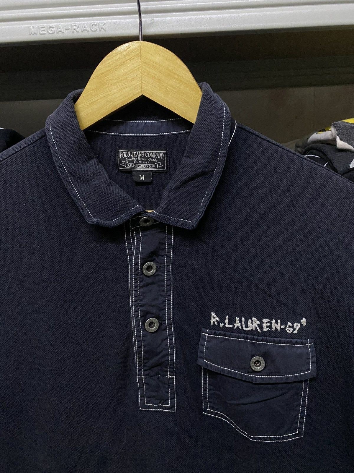Polo Ralph Lauren Vintage Polo ralph lauren polo tee Size US M / EU 48-50 / 2 - 2 Thumbnail