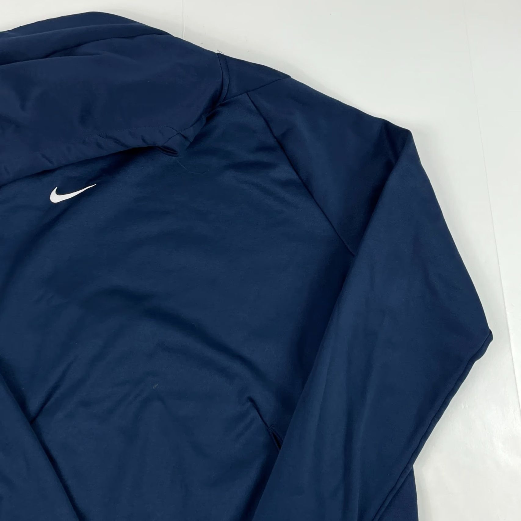 Nike Nike Hoodie Men Medium Blue Dri-Fit Mock Neck Pullover Lined Workout Gym Running Size US M / EU 48-50 / 2 - 3 Thumbnail