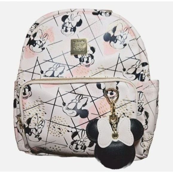 Other Shimmery Minnie Mouse Mini Backpack By Petunia Pickle Bottom Size ONE SIZE - 2 Thumbnail