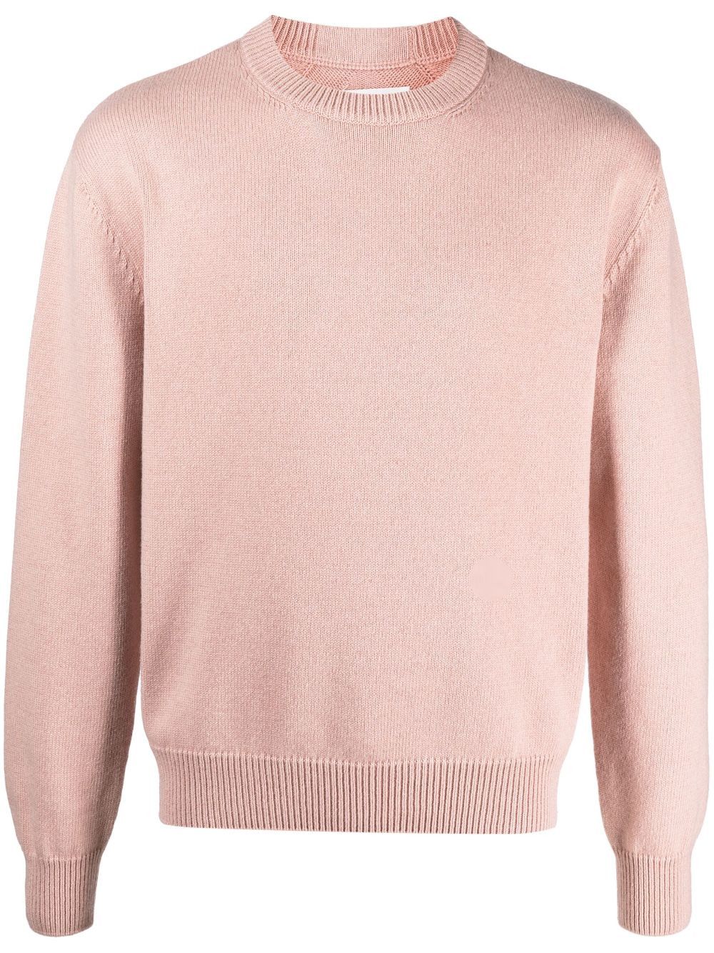 Jil Sander o1y1124 Cotton Cashmere Sweater in Pink Size US S / EU 44-46 / 1 - 1 Thumbnail