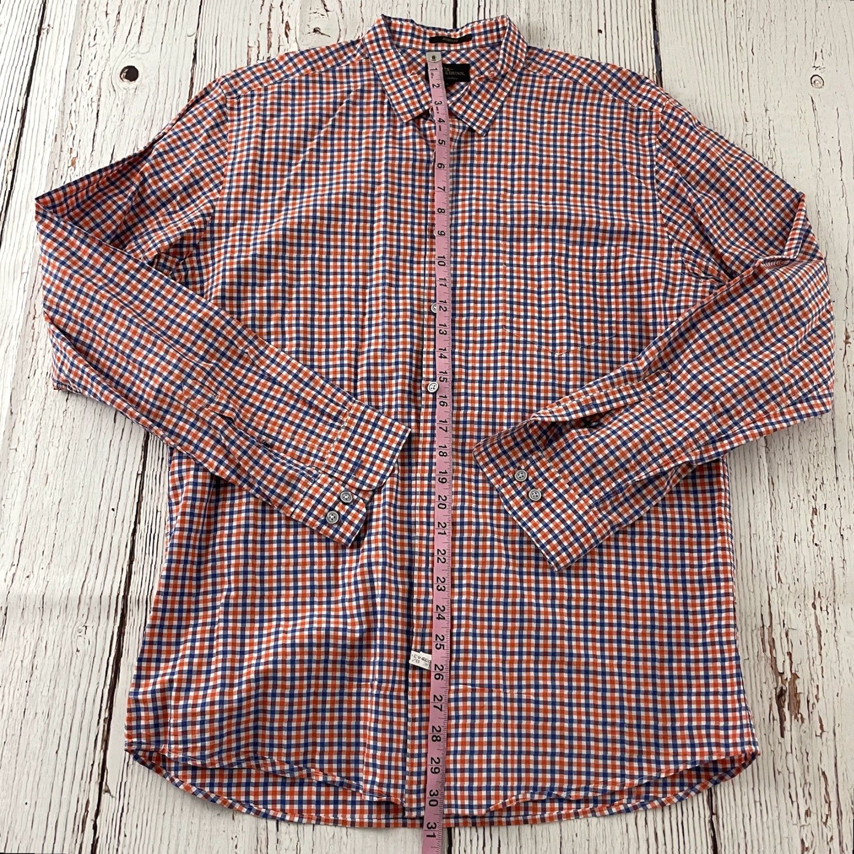 Rodd & Gunn Rodd & Gunn Sports Shirt XL Blue Multicolor Plaid Long Sleeve Button-Up Men’s Size US XL / EU 56 / 4 - 3 Thumbnail