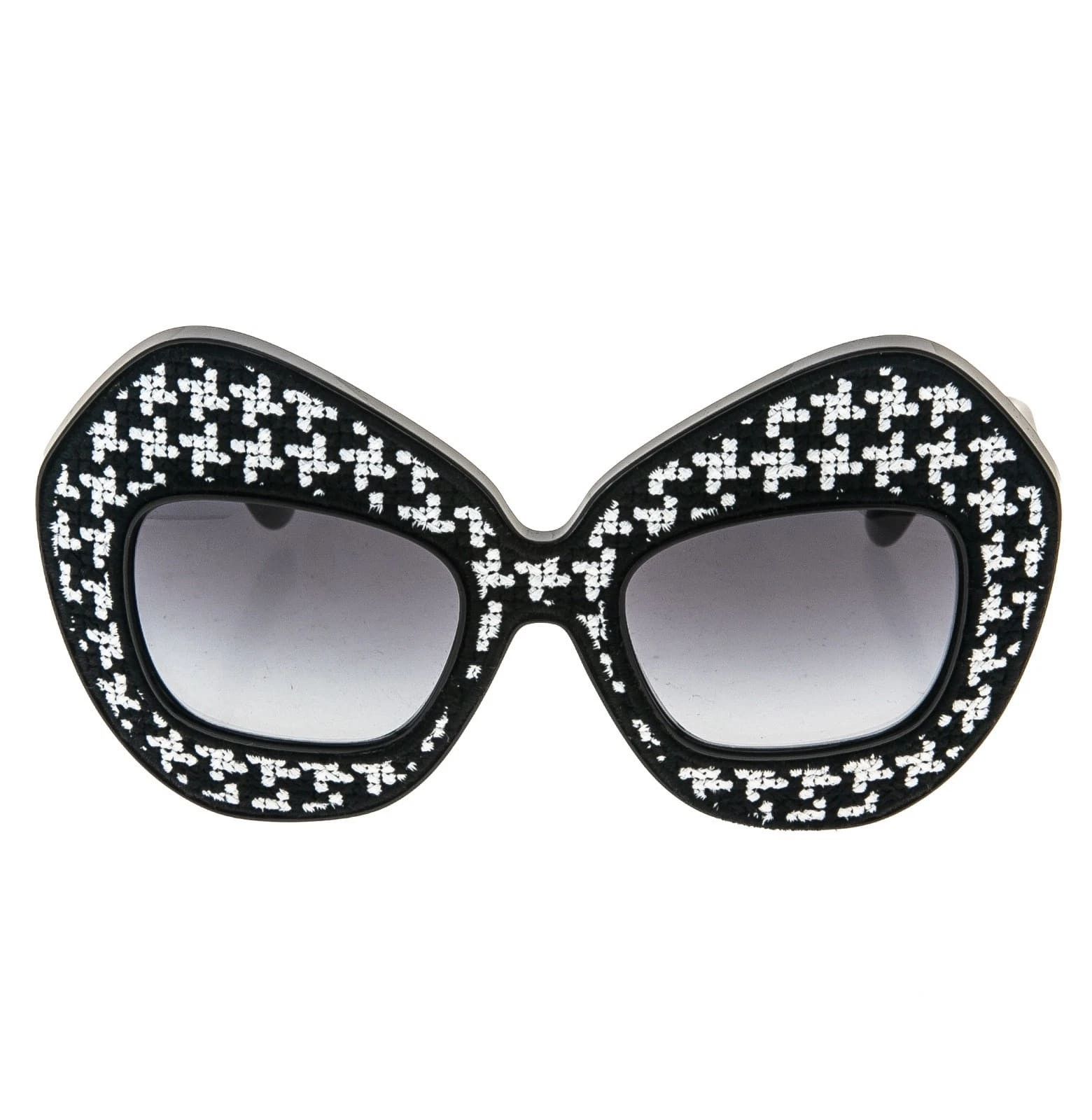 Dolce & Gabbana DOLCE & GABBANA DG6108 PIED DE POULE Textile Print 6108 Size ONE SIZE - 8 Thumbnail