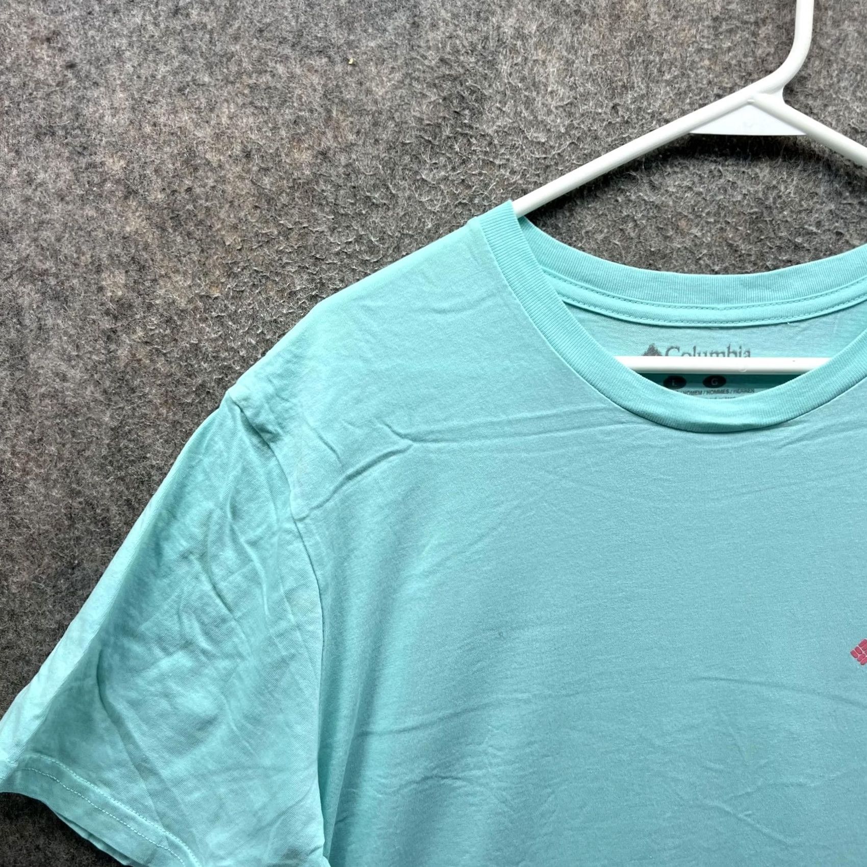Vintage Columbia Mens Large Blue PFG Graphic Tee Largemouth Bass Fishing Outdoor Shirt Short Sleeve Crew Neck Size US L / EU 52-54 / 3 - 4 Thumbnail