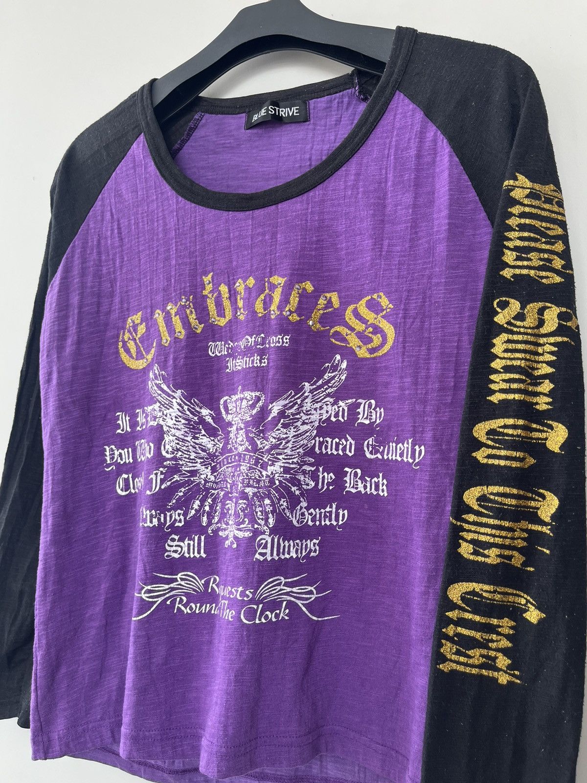 Beauty Beast × If Six Was Nine × Japanese Brand JAPANESE BLUE STRIVE POEM GOTHIC SEDITIONARIES PUNK STYLE Size US S / EU 44-46 / 1 - 3 Thumbnail