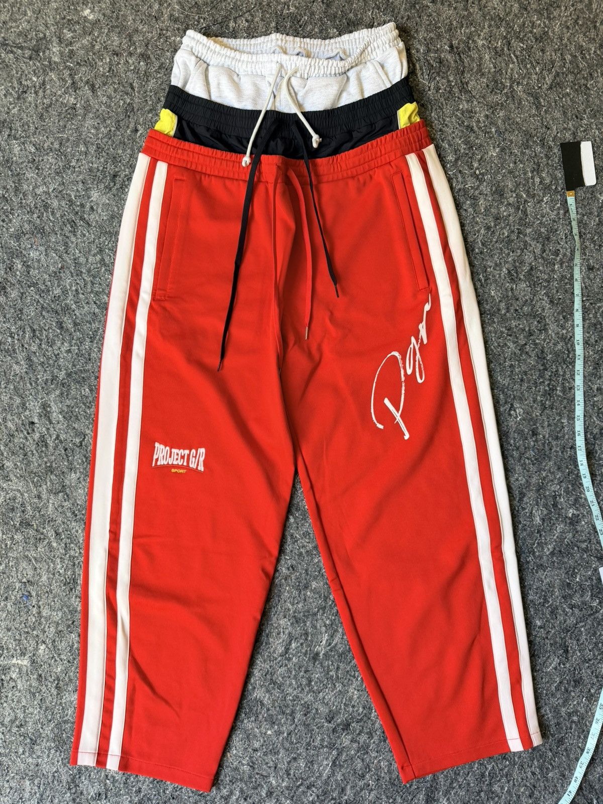 Protocol index 3 LAYERED TRACK PANTS TRIPLE LAYER TRACK PANTS