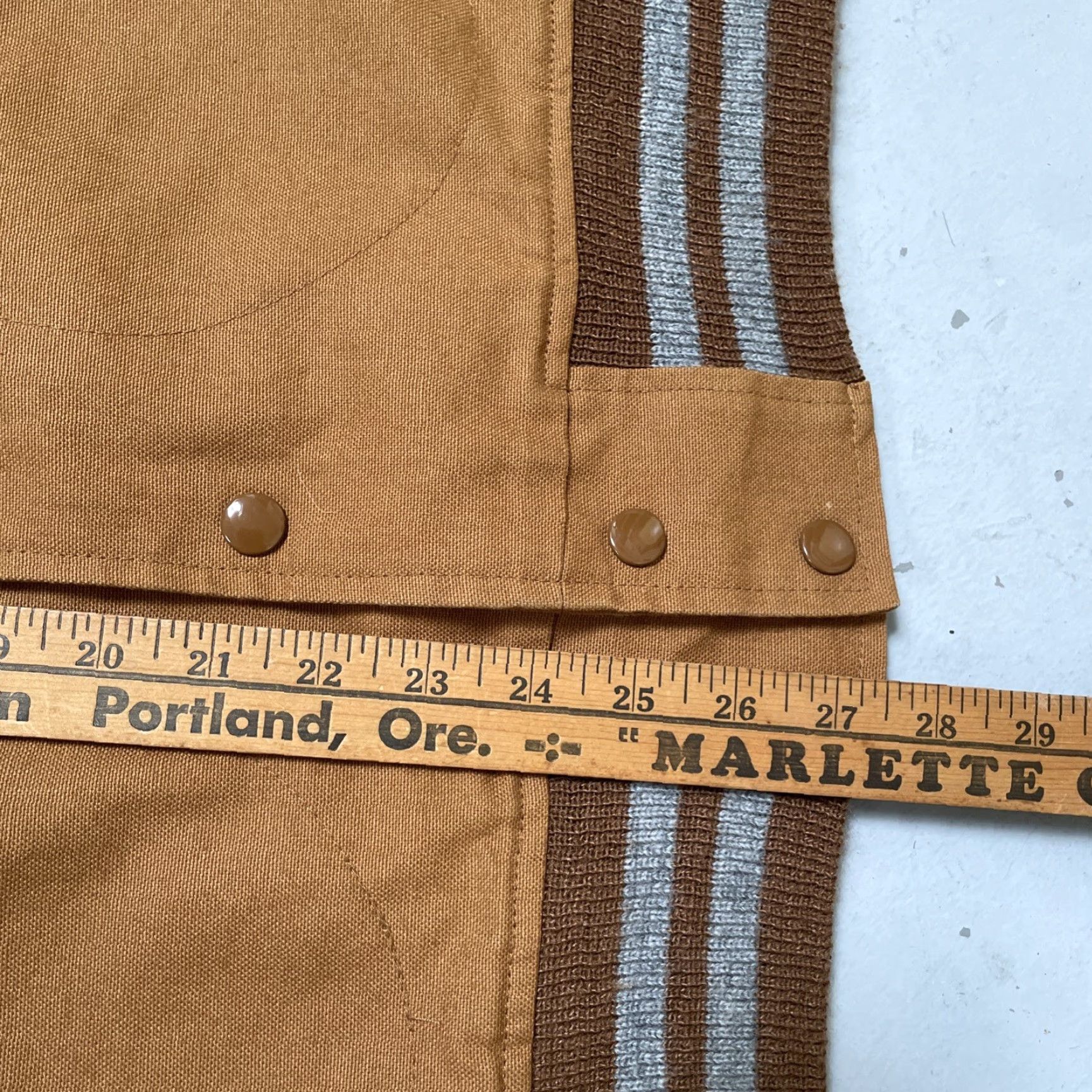 Golden Bear Golden Bear x UNIONMADE Canvas Leather Work Vest Mens L Brown USA USA Heritage Workwear 90s Size US L / EU 52-54 / 3 - 5 Thumbnail