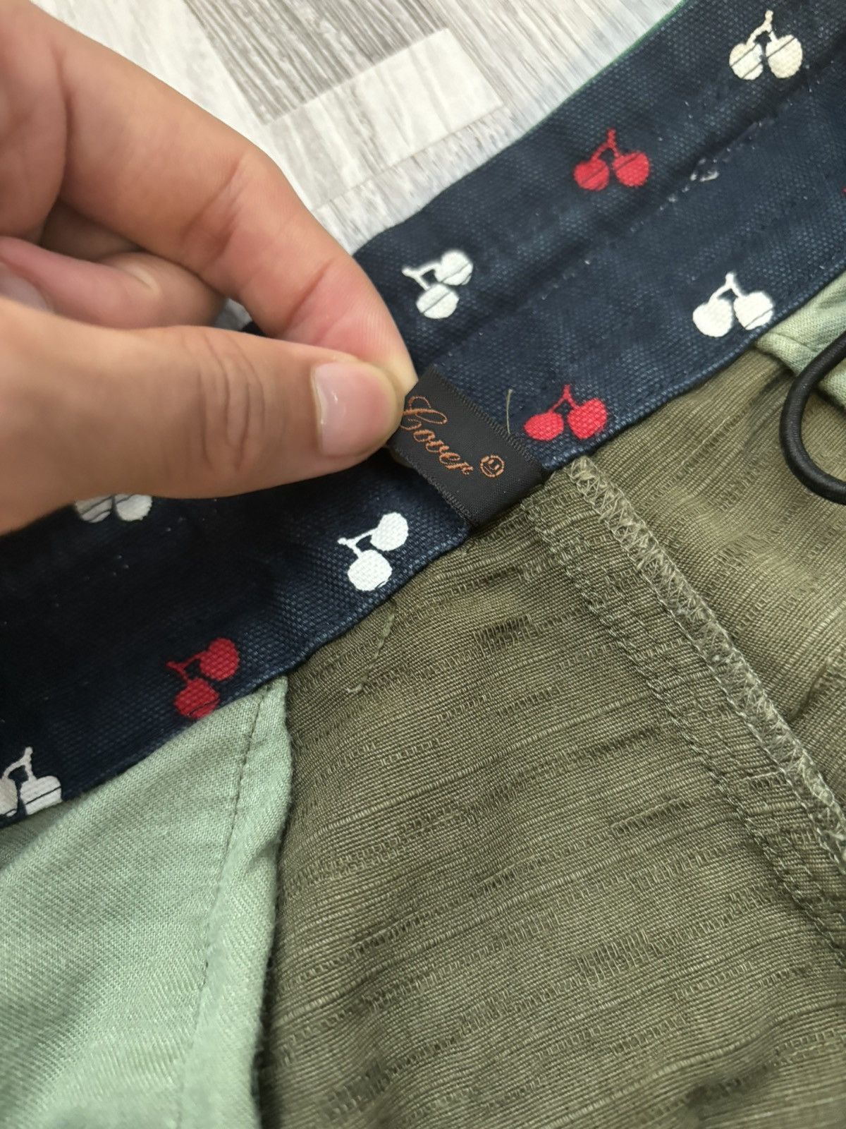 John Undercover × Jun Takahashi × Undercover Undercover AW03 'Paper Doll' Army Elastic Drawstring Pants Size US 31 - 5 Thumbnail