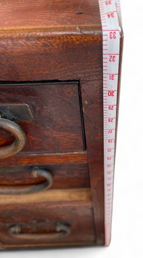 Other Japanese Hibachi Chest Plants or Fire Brown Antique Edo Wood Size ONE SIZE - 9 Thumbnail
