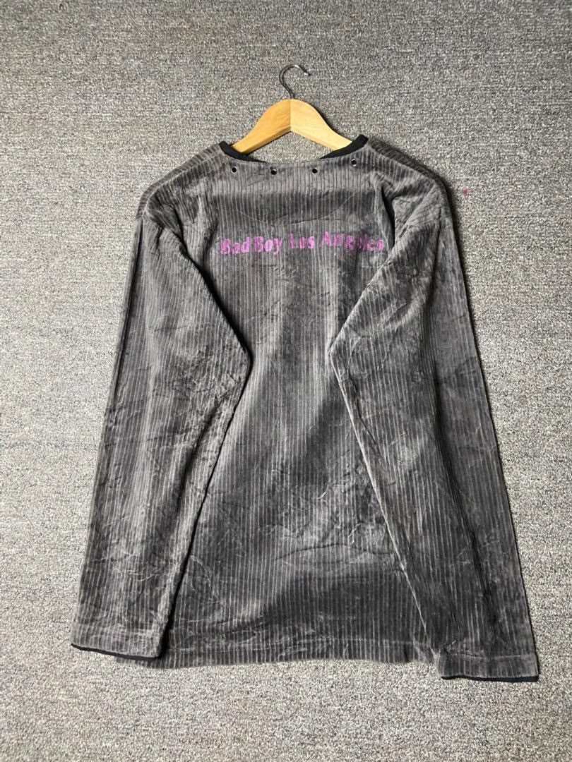Japanese Brand Vintage Bad Boy Double Layered Long Sleeve Shirt (176) Size US L / EU 52-54 / 3 - 2 Thumbnail