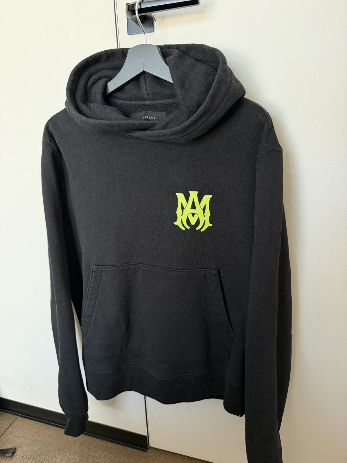 Amiri Amiri Hoodie With Yellow Print Size US M / EU 48-50 / 2 - 3 Thumbnail