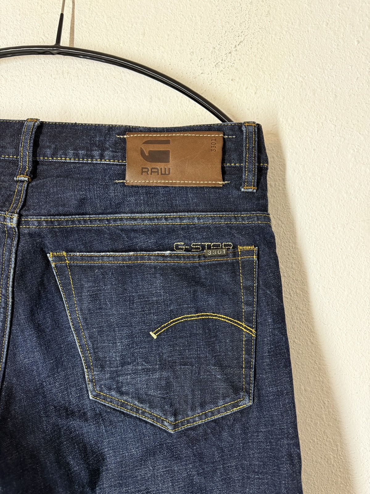 G-Star G Star Raw 3301 Denim Jeans Indigo Blue Size US 32 / EU 48 - 1 Thumbnail