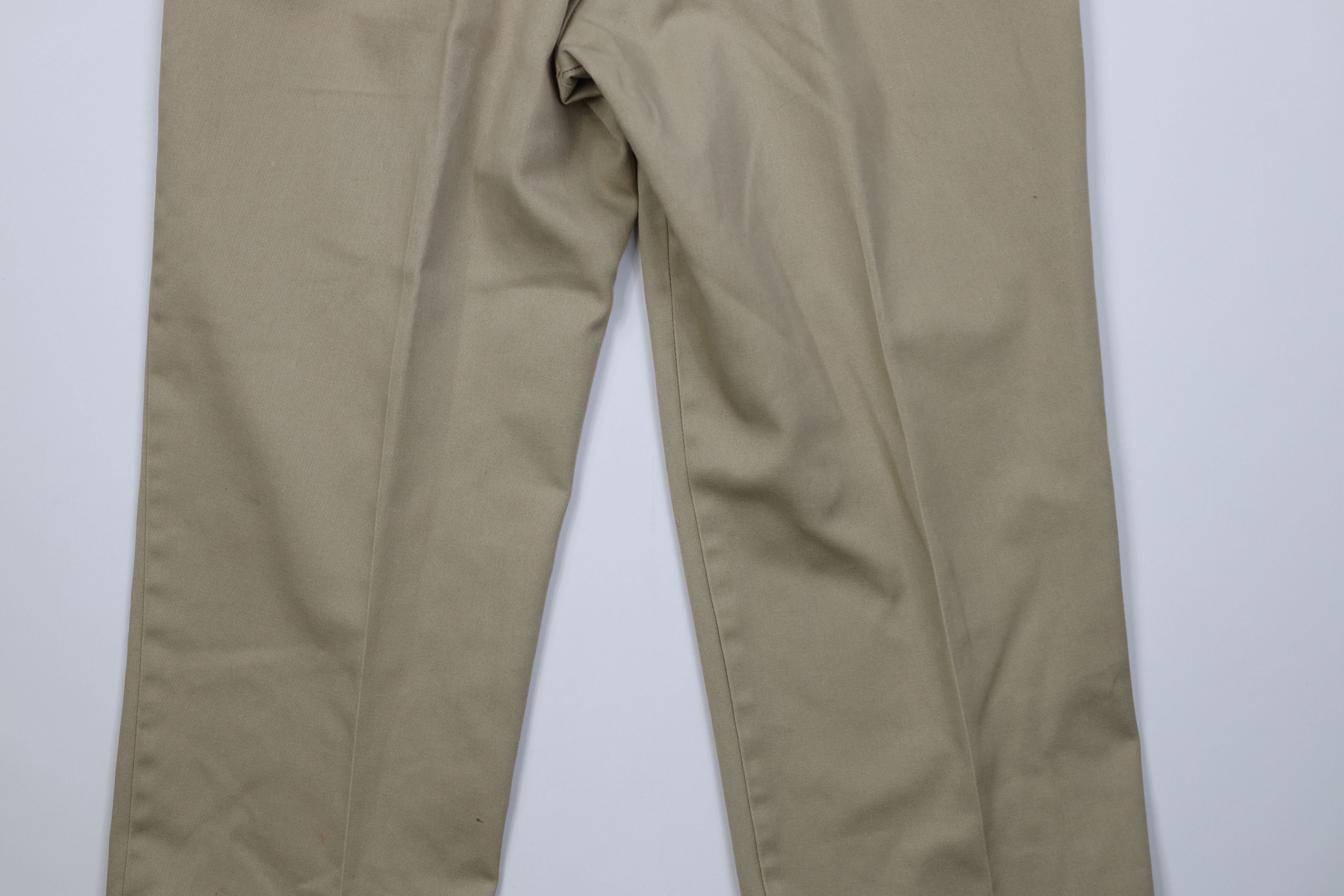 Dickies Vintage 90s Dickies Wide Leg Pants Workwear Khaki Tan USA Size US 36 / EU 52 - 12 Thumbnail