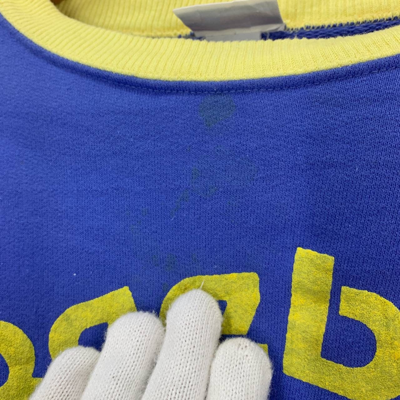 Reebok 90s Vintage REEBOK Rare Design Sweatshirt #2405-13x Size US M / EU 48-50 / 2 - 3 Thumbnail