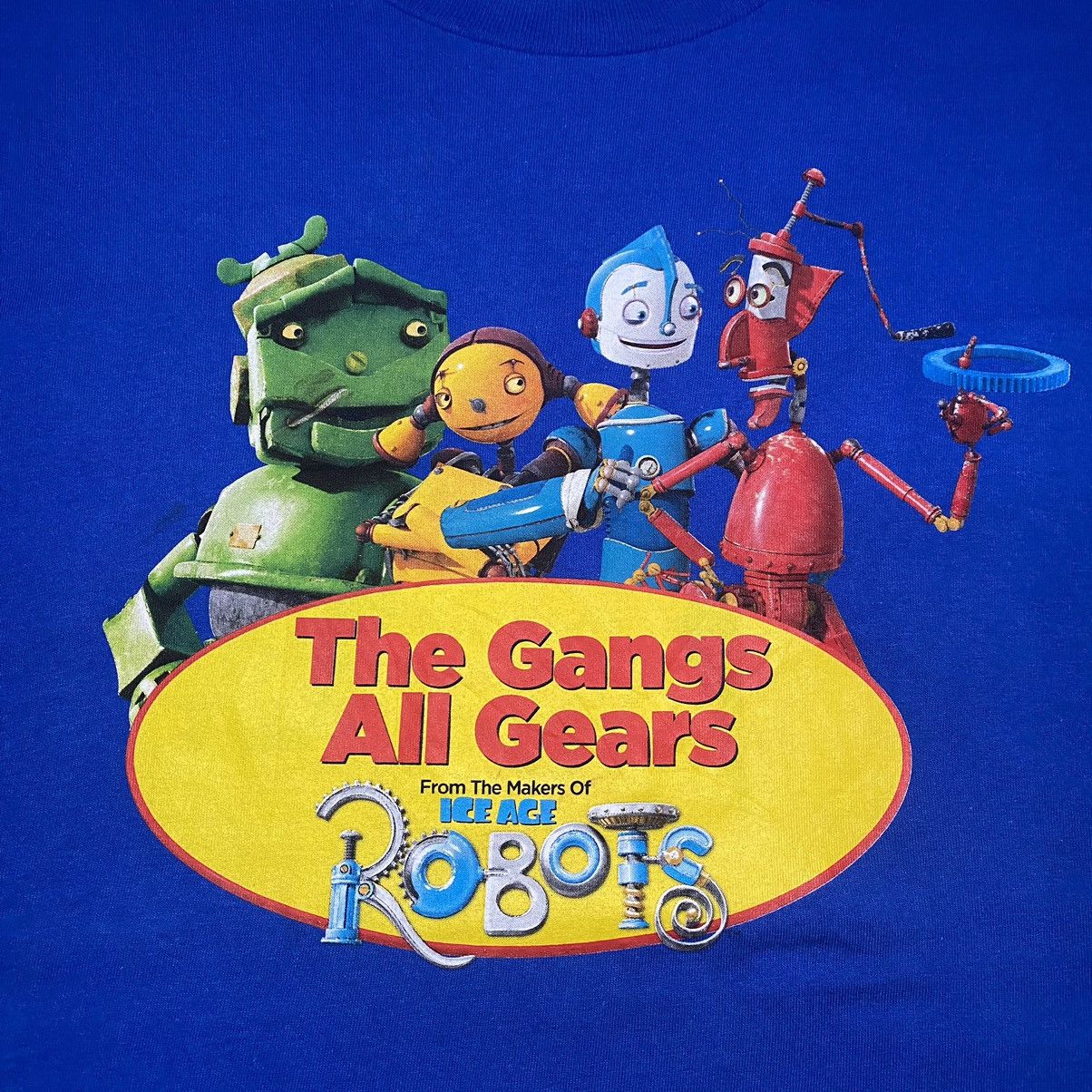 Vintage VINTAGE ROBOTS MOVIE T SHIRT 20th CENTURY FOX Size US XL / EU 56 / 4 - 6 Thumbnail