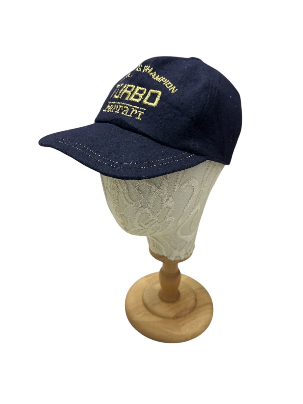 Ferrari VINTAGE TURBO FERRARI WOOL ADJUSTABLE CAP SIZE 54cm Size ONE SIZE - 3 Thumbnail
