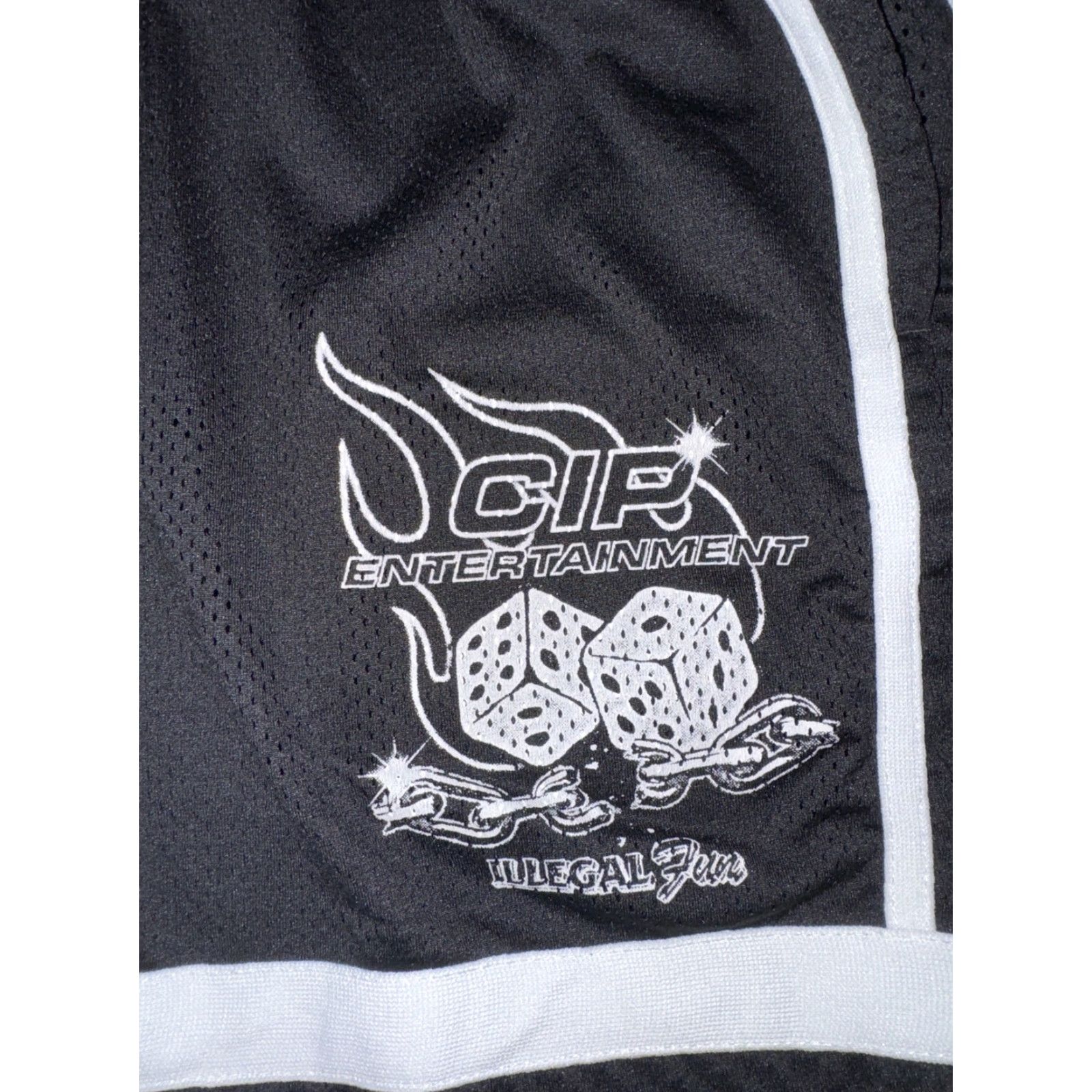 Vintage Coney Island Picnic Basketball Shorts Black M 28in Mens Activewear Athletic Court 28in Size US 28 / EU 44 - 2 Thumbnail