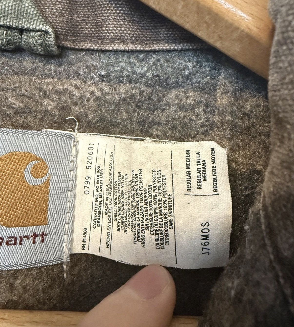 Carhartt Carhartt J76 MOS Medium Size US M / EU 48-50 / 2 - 2 Thumbnail