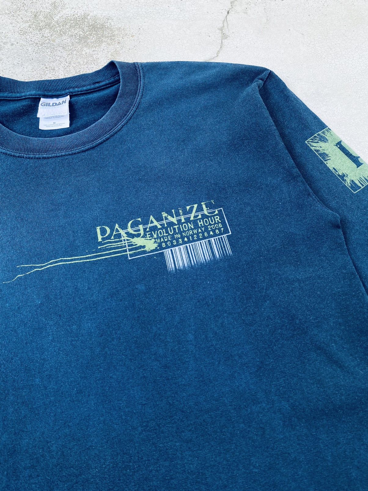 Band Tees Vintage Paganize Metal Band Distressed Long Sleeve Size US M / EU 48-50 / 2 - 3 Thumbnail
