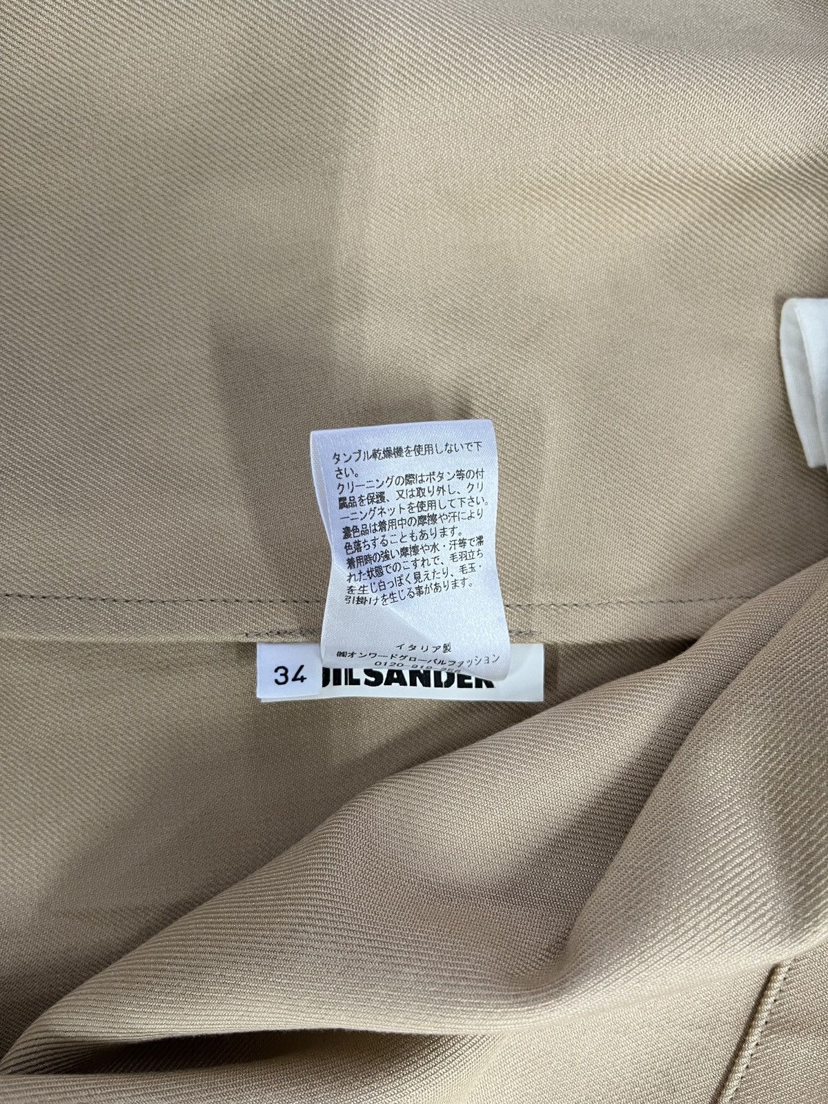 Jil Sander Vintage Jil Sander Pleated Skirt Size 28" / US 6 / IT 42 - 11 Thumbnail