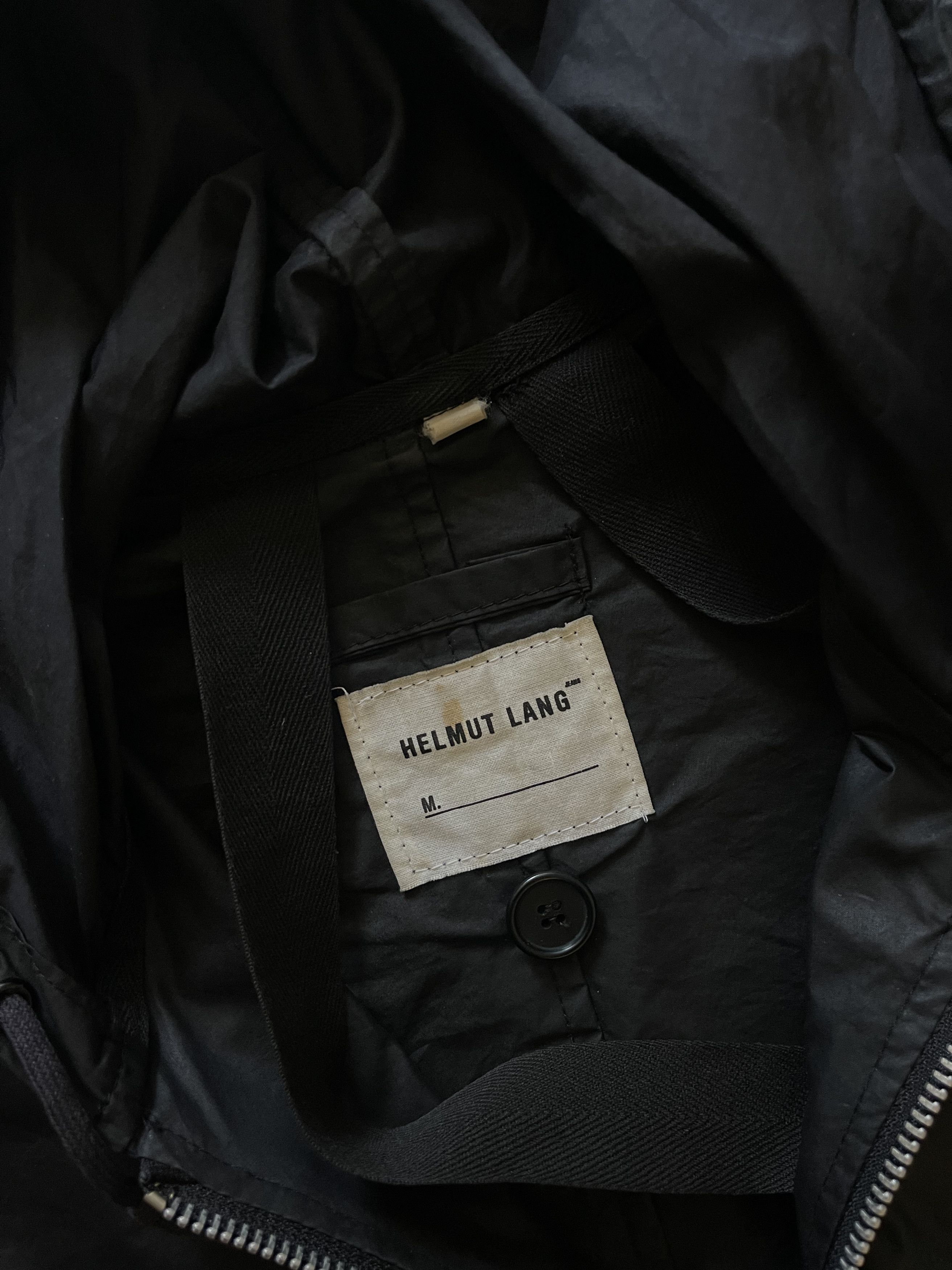 Helmut Lang AW99 PACKABLE RESIN COATED JACKET Size US M / EU 48-50 / 2 - 2 Thumbnail