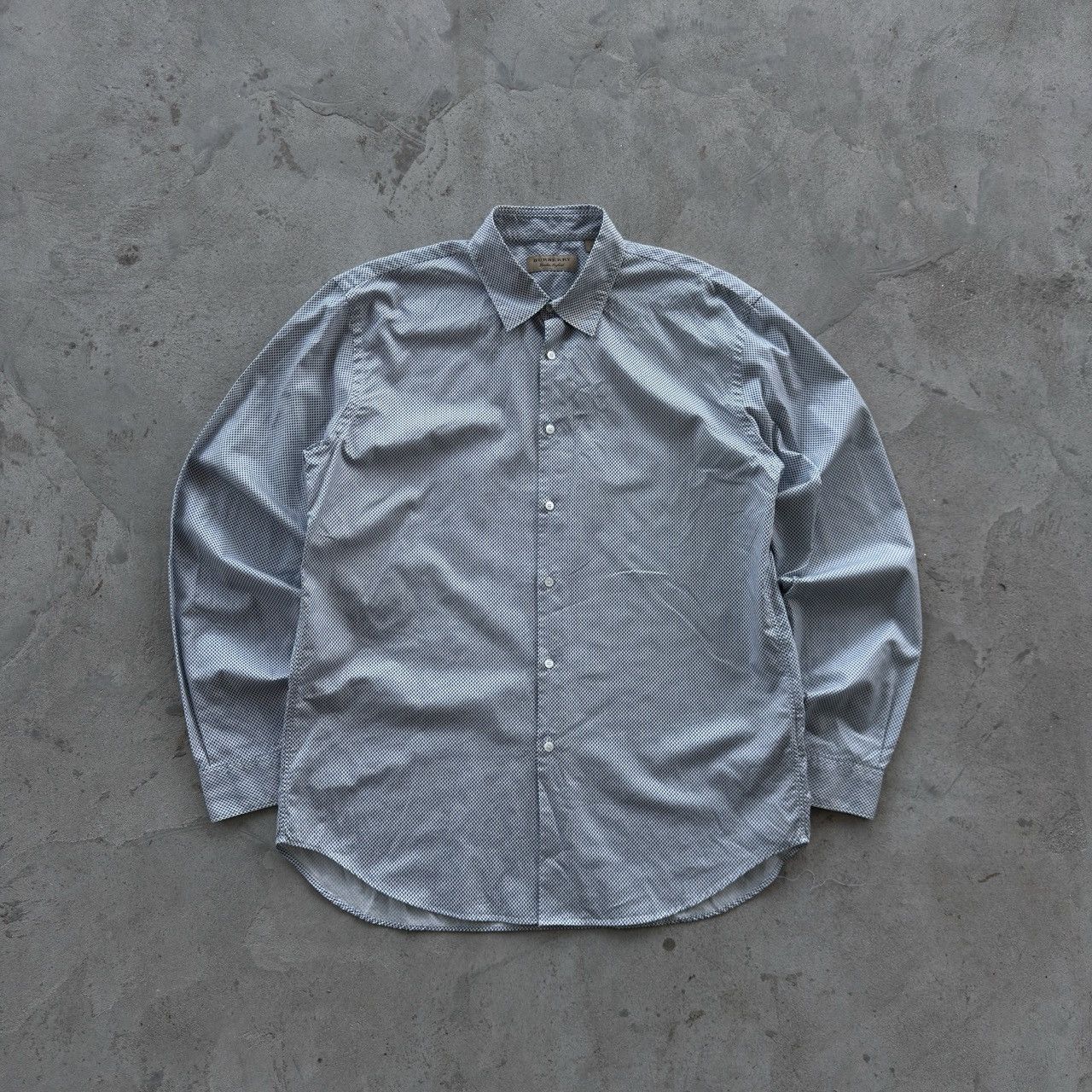 Burberry Vintage 90s Burberry Preppy Button Ups Shirt Size US XL / EU 56 / 4 - 1 Thumbnail