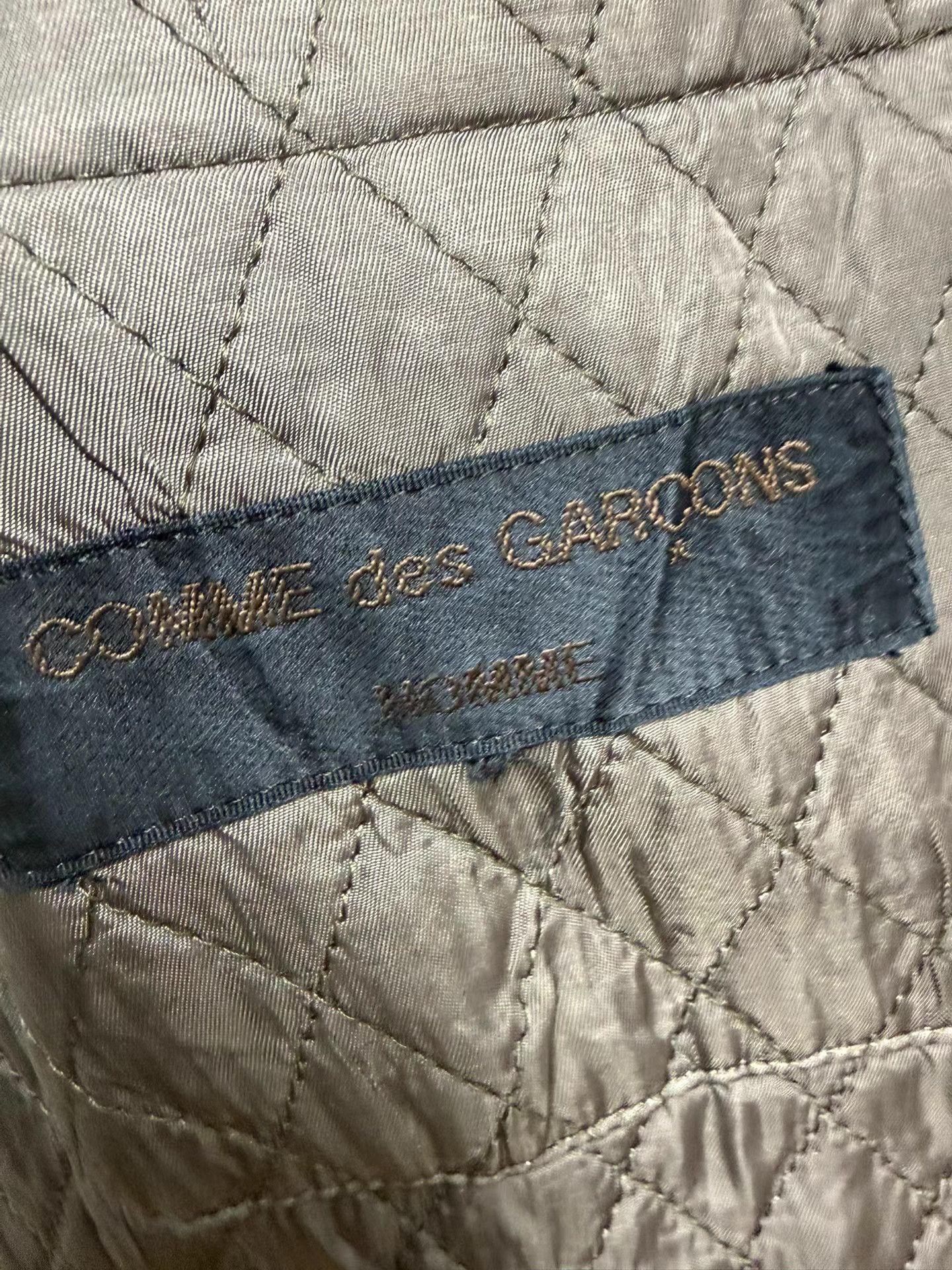 Comme des Garcons Homme Comme des Garçons Homme 90S Zip-Up Padded Jacket K20 Size US L / EU 52-54 / 3 - 7 Thumbnail