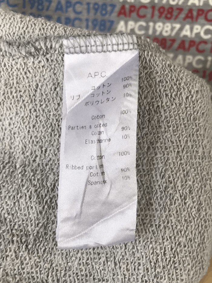 A.P.C. A.P.C Rue Madame Paris Sweatshirts Size US XS / EU 42 / 0 - 7 Thumbnail