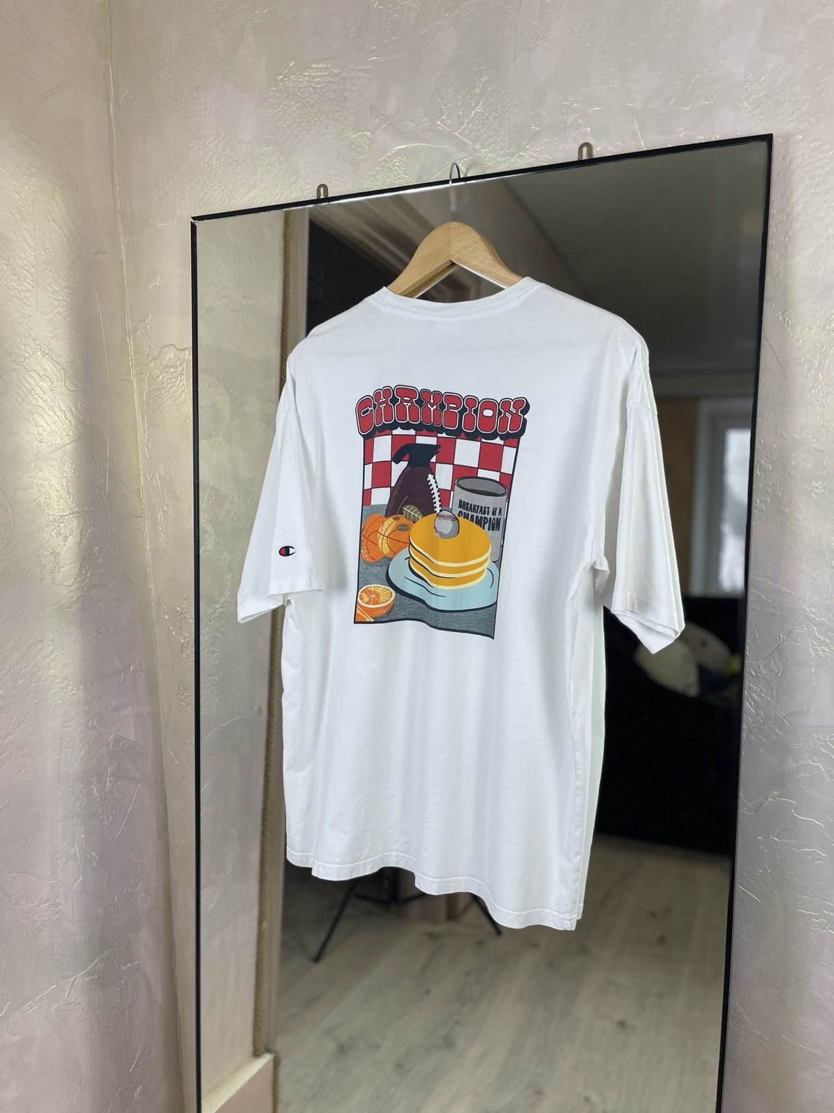 Champion Champion Heritage Graphic Tee Breakfast of Champions Print Size US M / EU 48-50 / 2 - 1 Thumbnail