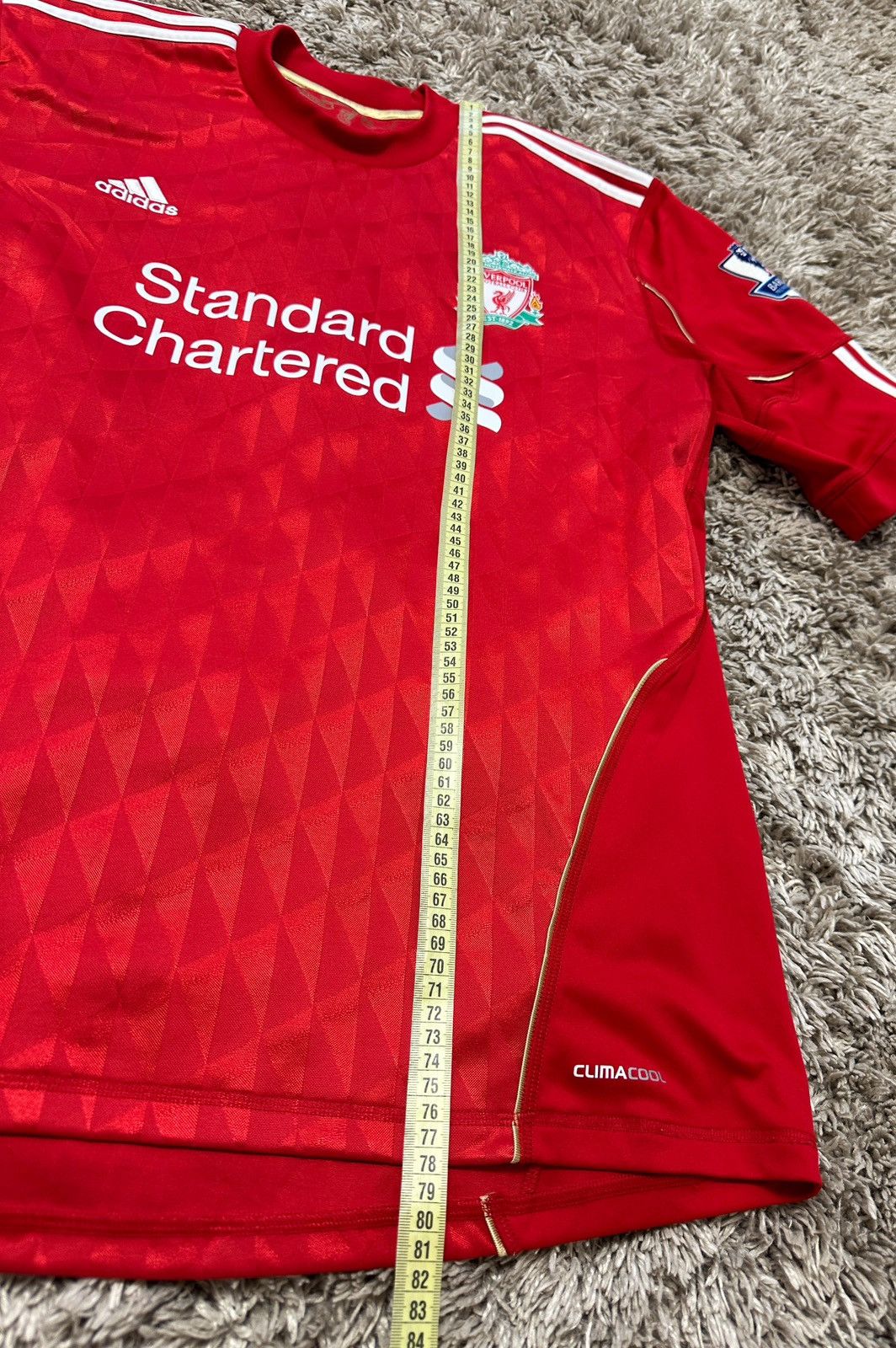 Adidas Vintage 2010/11 Liverpool FC Home Shirt adidas Jersey sz XL Size US XL / EU 56 / 4 - 15 Thumbnail