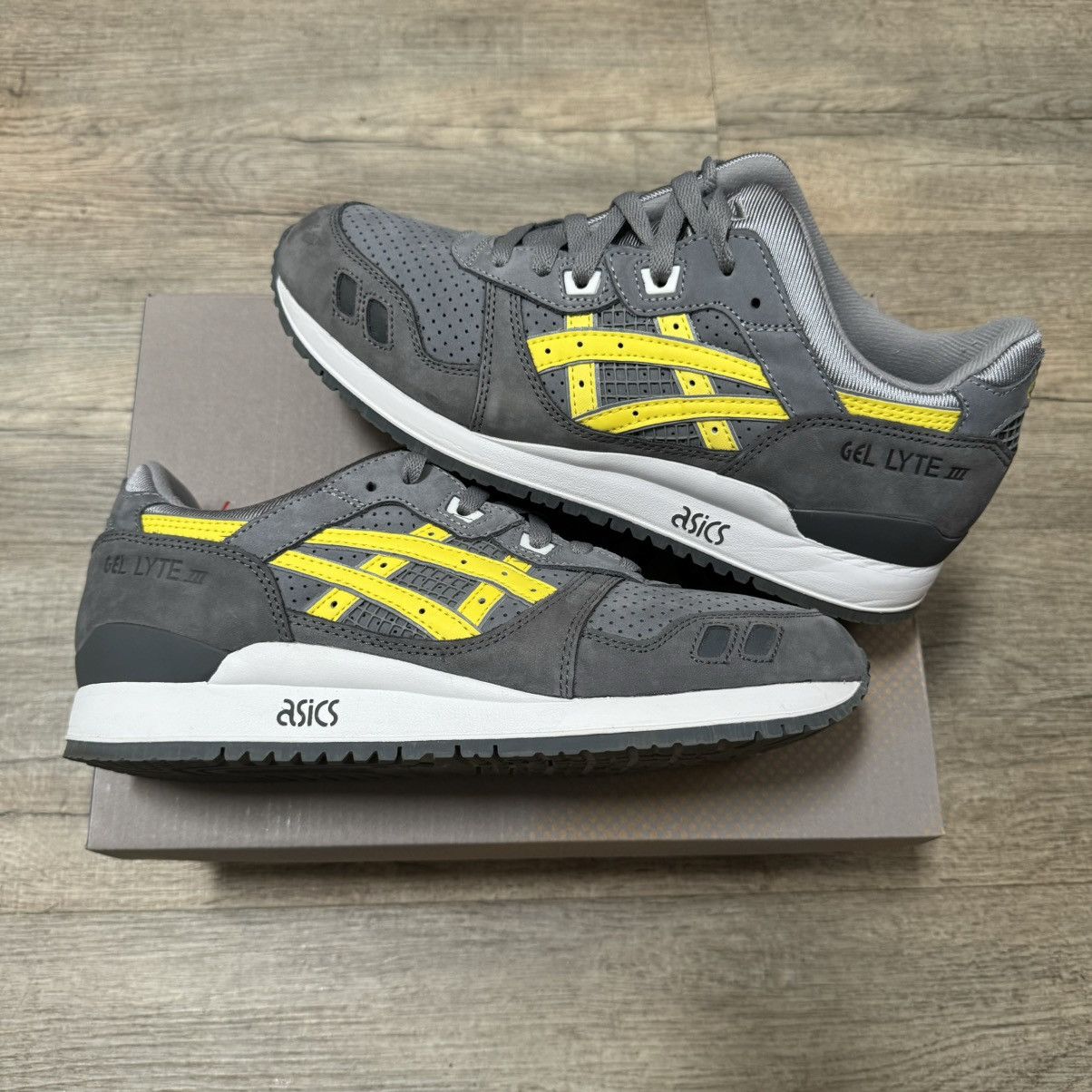 Asics × Ronnie Fieg ASICS Ronnie Fieg x Gel Lyte 3 III Super Yellow Kith Size US 9 / EU 42 - 1 Thumbnail