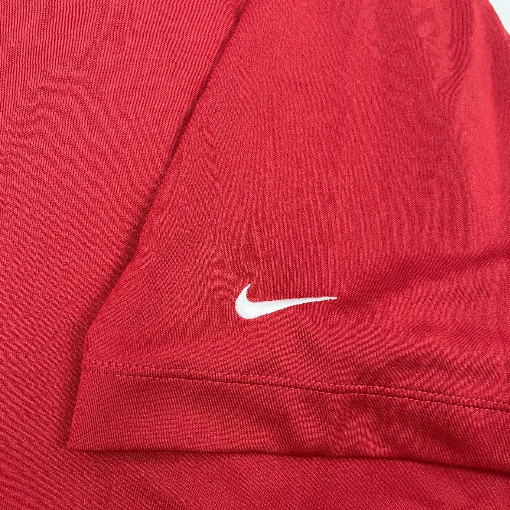 Nike Nike Polo Shirt Men XL Red Dri Fit Tour Performance Golf Pickleball Plain Basic Size US XL / EU 56 / 4 - 4 Thumbnail