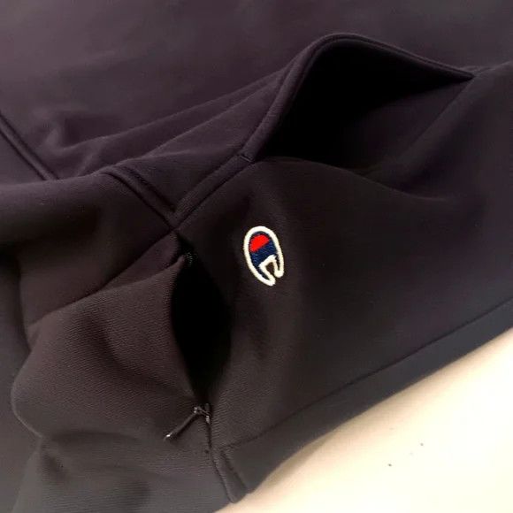 Champion Champion Men's Super Fleece Hoodie w/ Face Mask - Navy - Med Size US M / EU 48-50 / 2 - 9 Thumbnail