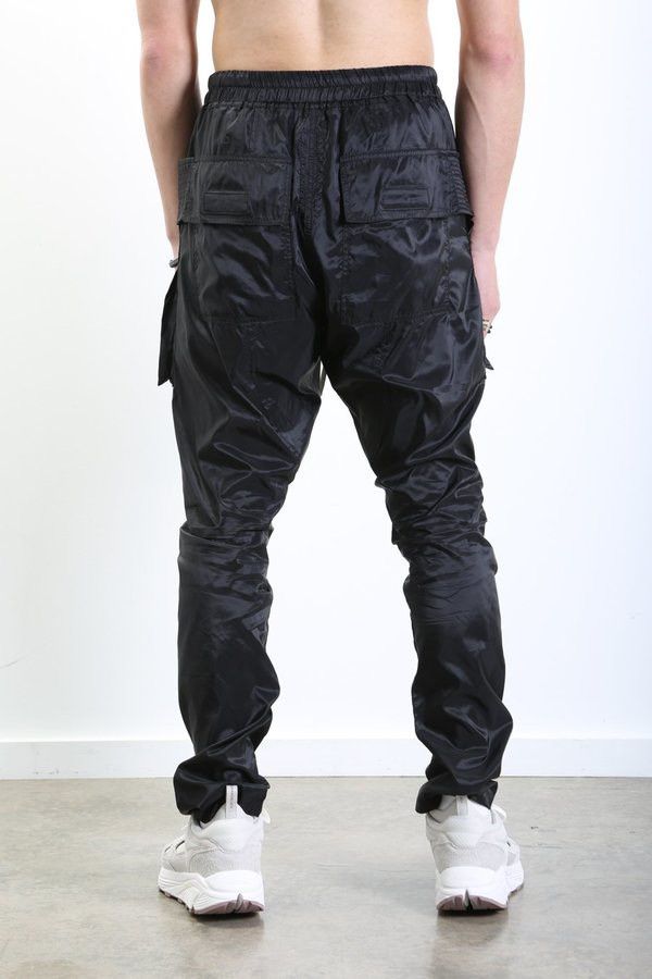 Rick Owens Drkshdw 🔥Rick Owens DRKSHDW Nylon Creatch Cargo Drawstring Pants Size US 34 / EU 50 - 15 Thumbnail