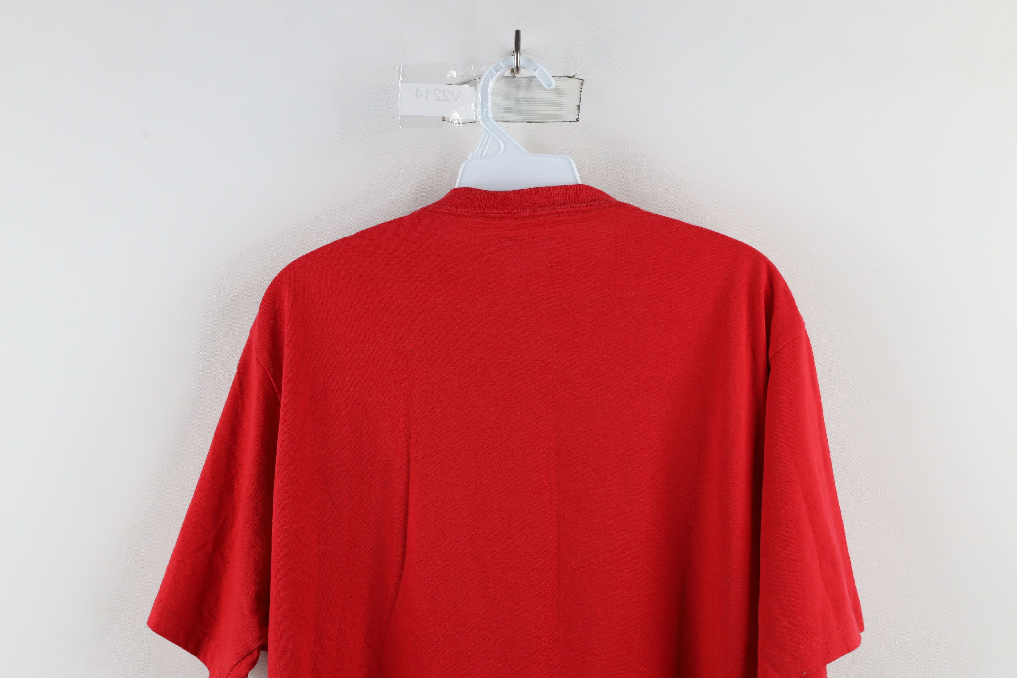 Under Armour × Vintage Under Armour Spell Out Welsh Rugby Union T-Shirt Red Size US L / EU 52-54 / 3 - 11 Thumbnail