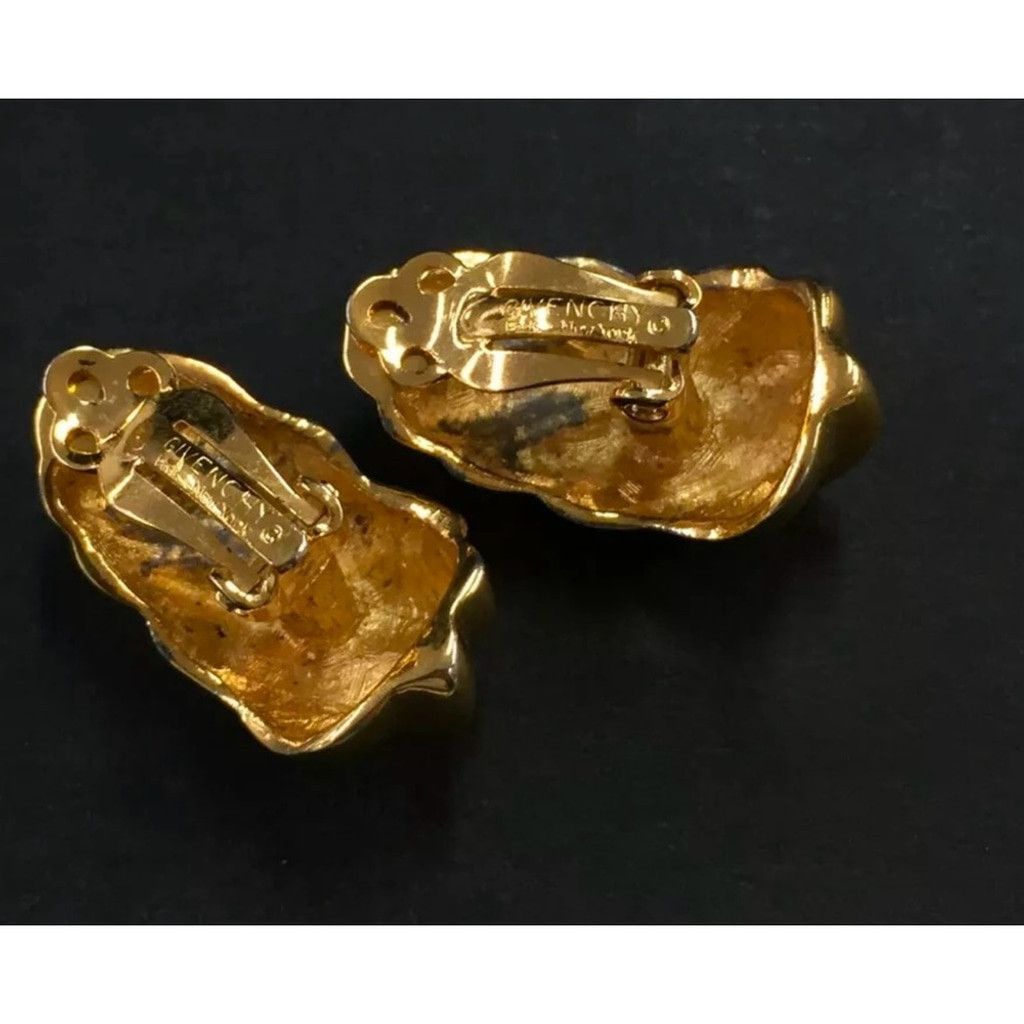 Givenchy Givenchy gold clip earrings Size ONE SIZE - 2 Thumbnail