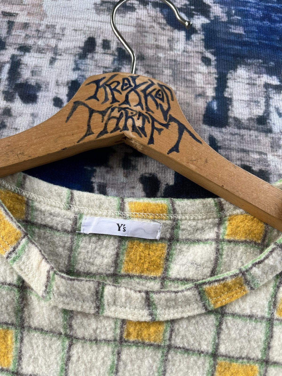 Yohji Yamamoto 💥STEALS💥 Y’s Yohji Yamamoto Tetris Block Crop Long Sleeve Size L / US 10 / IT 46 - 6 Thumbnail
