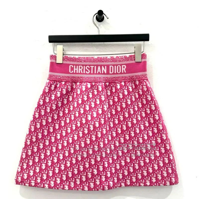 Dior Dior Pink Nylon Mini Skirt . Size 23" - 1 Thumbnail