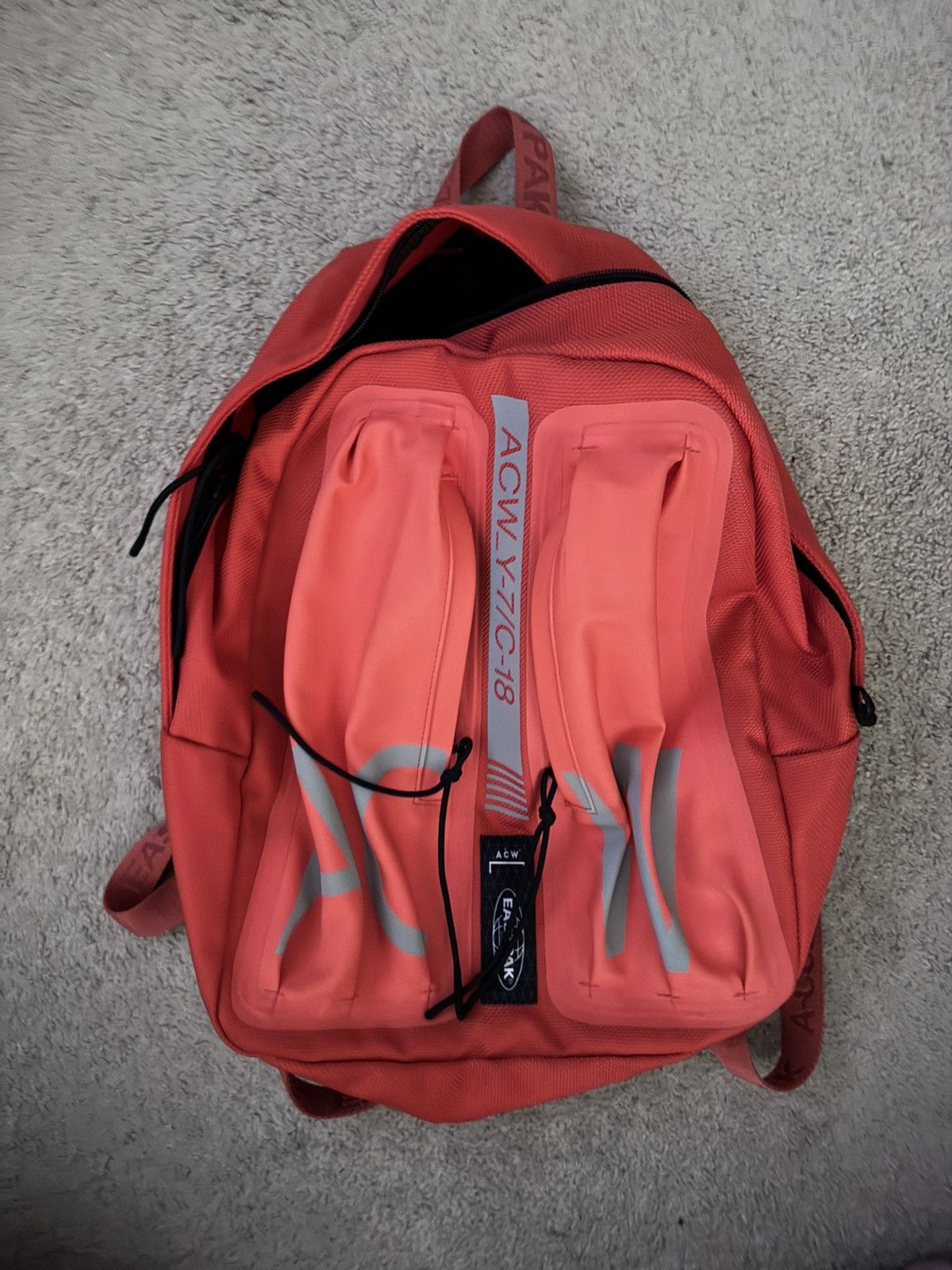 A-COLD-WALL* A Cold Wall X Eastpak orange backpack Size ONE SIZE - 1 Thumbnail