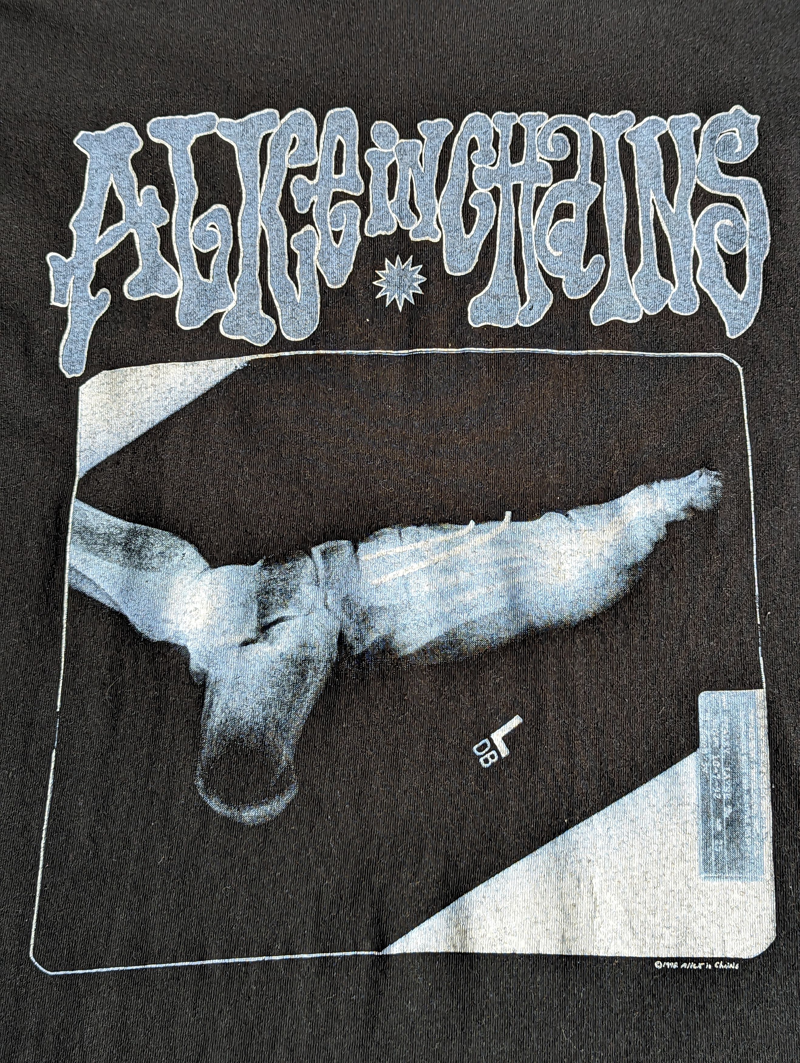 Band Tees × Vintage VINTAGE ALICE IN CHAINS BAND TEES TSHIRT SIZE L Size US L / EU 52-54 / 3 - 2 Thumbnail