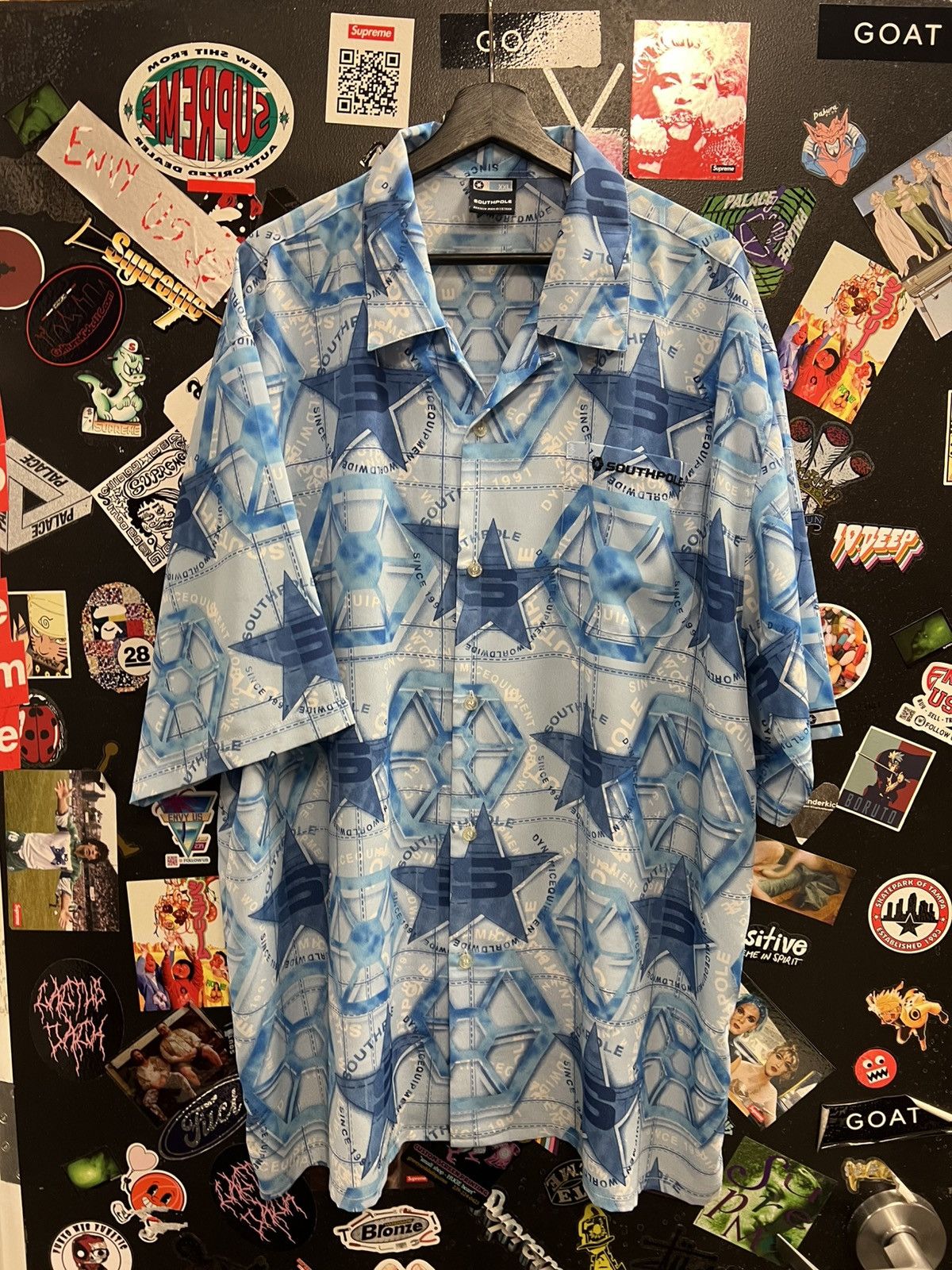 Southpole Vintage Y2K Southpole Button Up Size US XXL / EU 58 / 5 - 1 Thumbnail