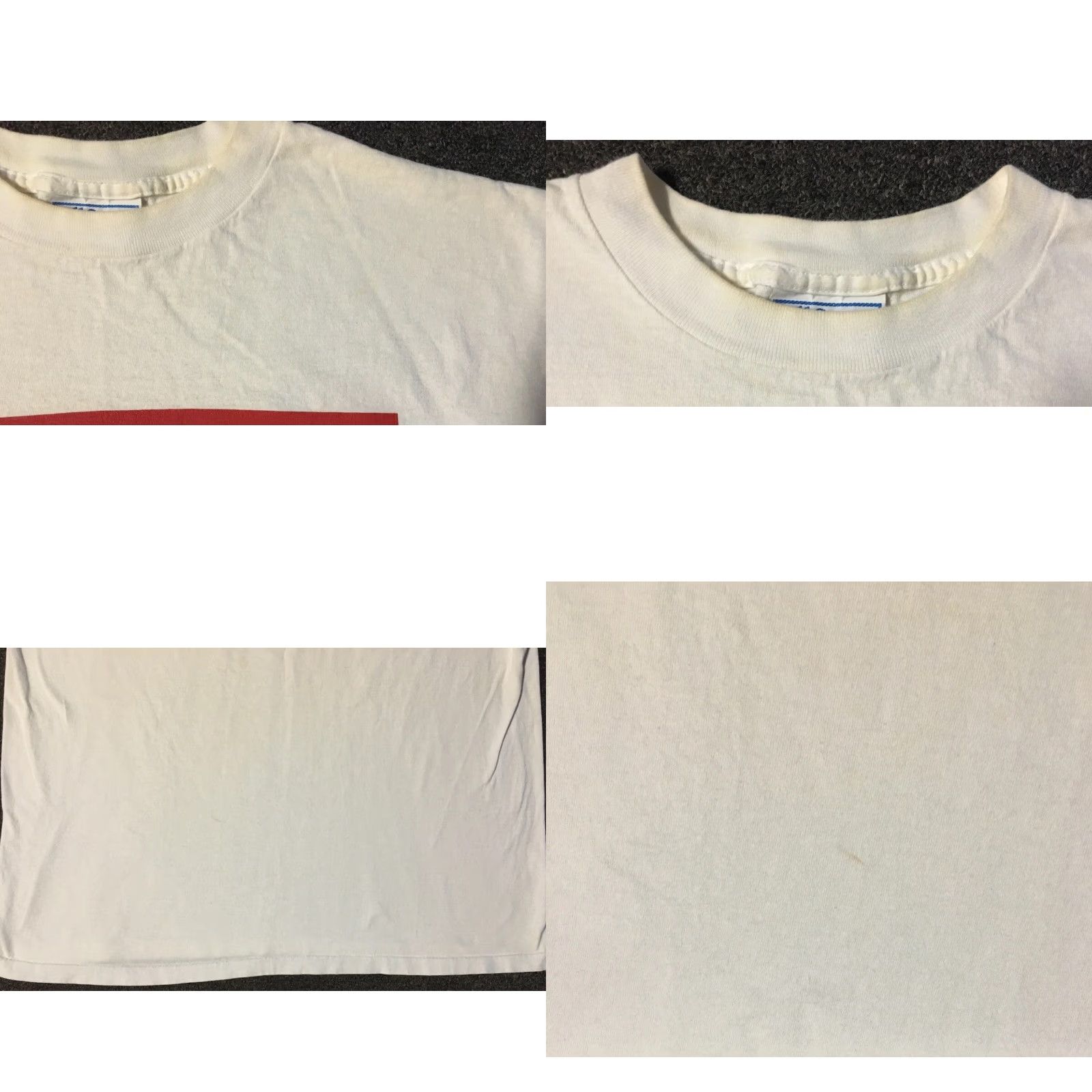 FUCT VINTAGE Balzout Shirt XL White 90s Bazooka Gum Joke Distressed Crackle Single Stitch Men T-Shirt Vintage 90s Surf Rock Punk USA US Made Xl Crude Fun Size US XL / EU 56 / 4 - 9 Thumbnail