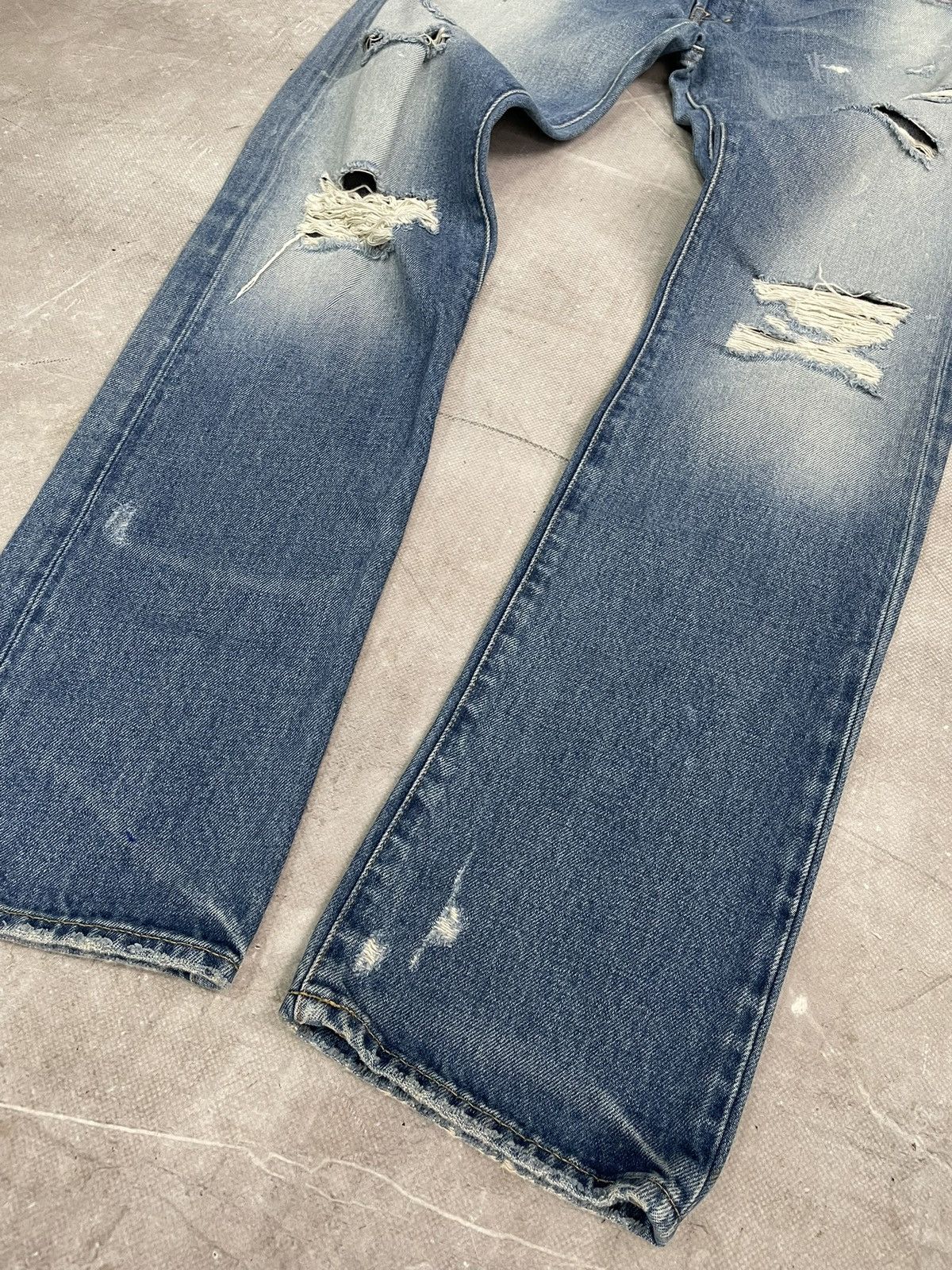 Polo Ralph Lauren Ralph Lauren denim supply distressed jeans pants y2k style Size US 32 / EU 48 - 4 Thumbnail