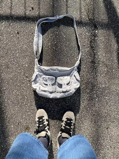Handmade × High Sport × Japanese Brand Bag Japanese Vintage Utility Nylon Cotton Y2K Streetwear Bag Size ONE SIZE - 1 Thumbnail